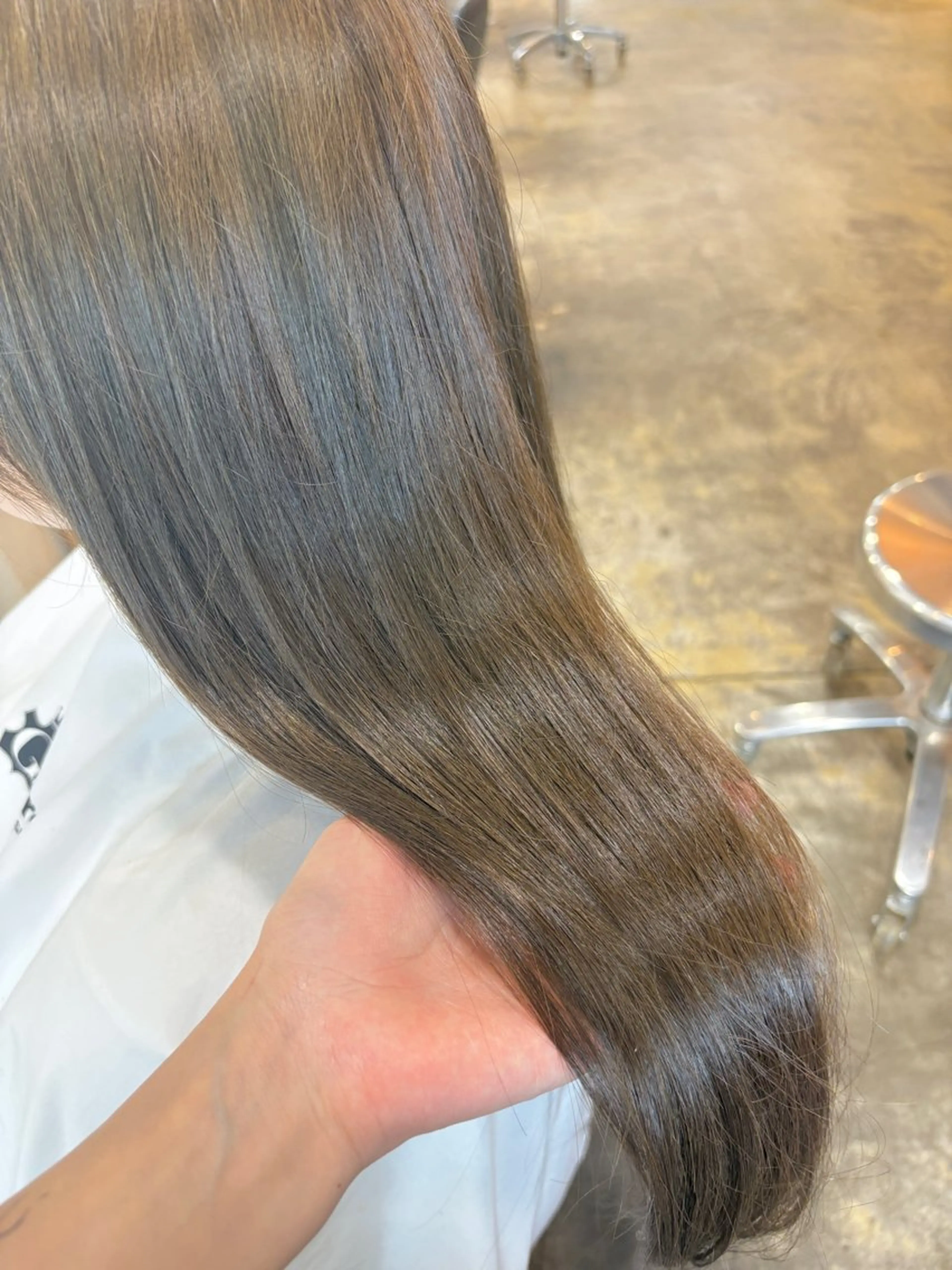 ロング カラー カット ヘアカラー トリートメント RIN/韓国ヘア レイヤー/ミディアムのヘアスタイル