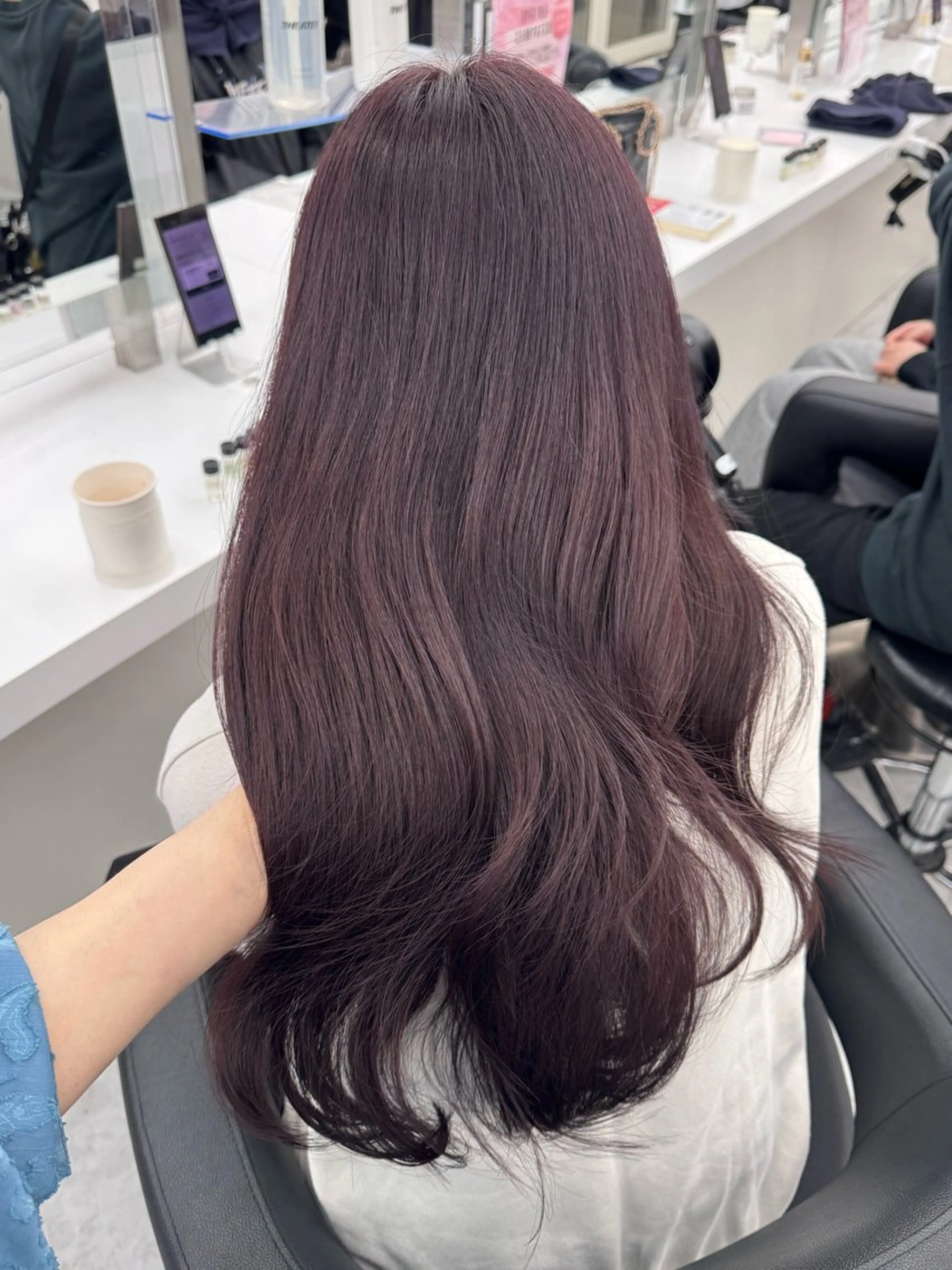 ロング カラー カット ヘアカラー トリートメント 💎透明感カラー /kaito💎のヘアスタイル