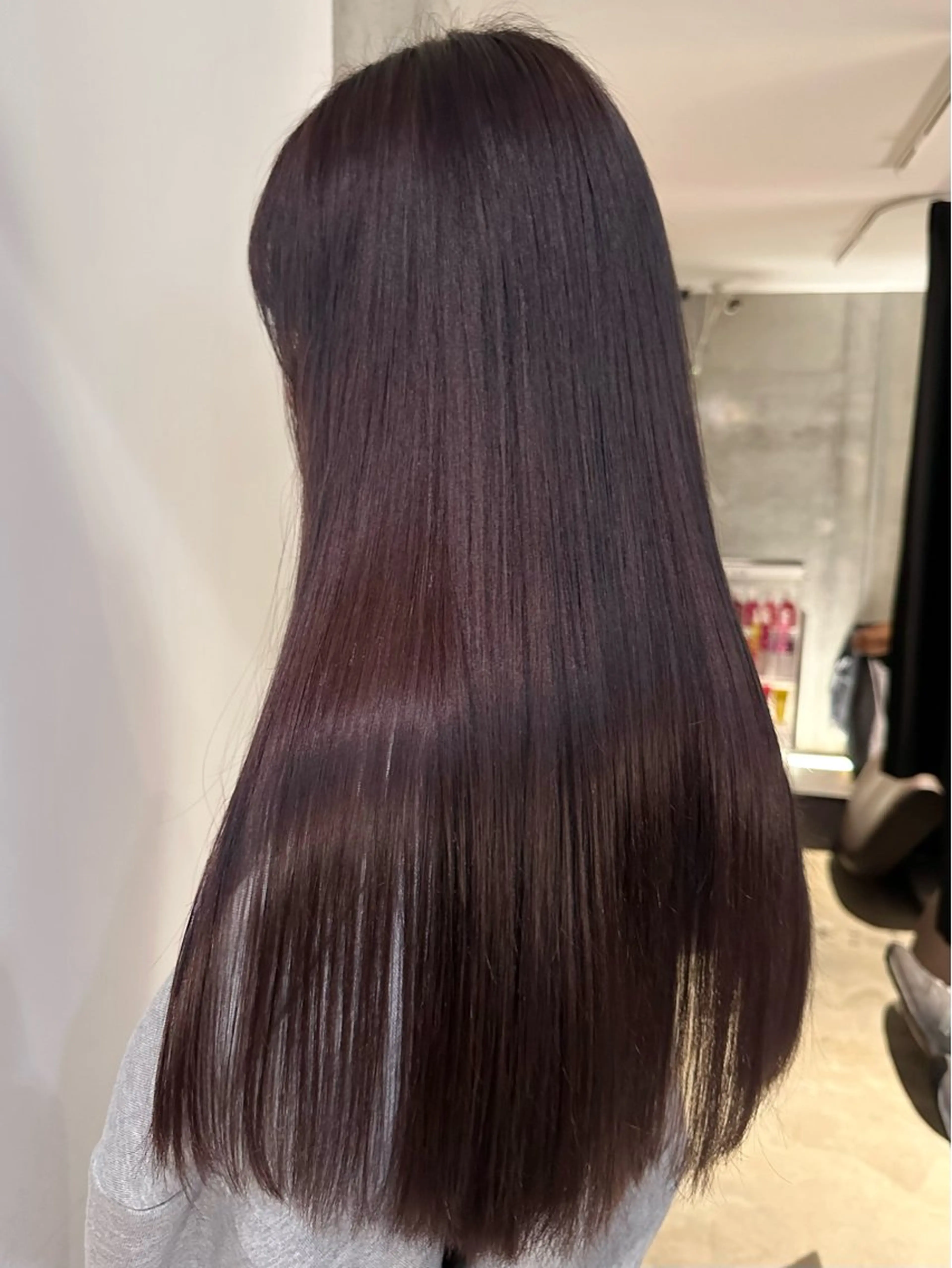 ロング カラー ヘアカラー ベージュカラー🐑 レイヤー🤎塚原優芽のヘアスタイル