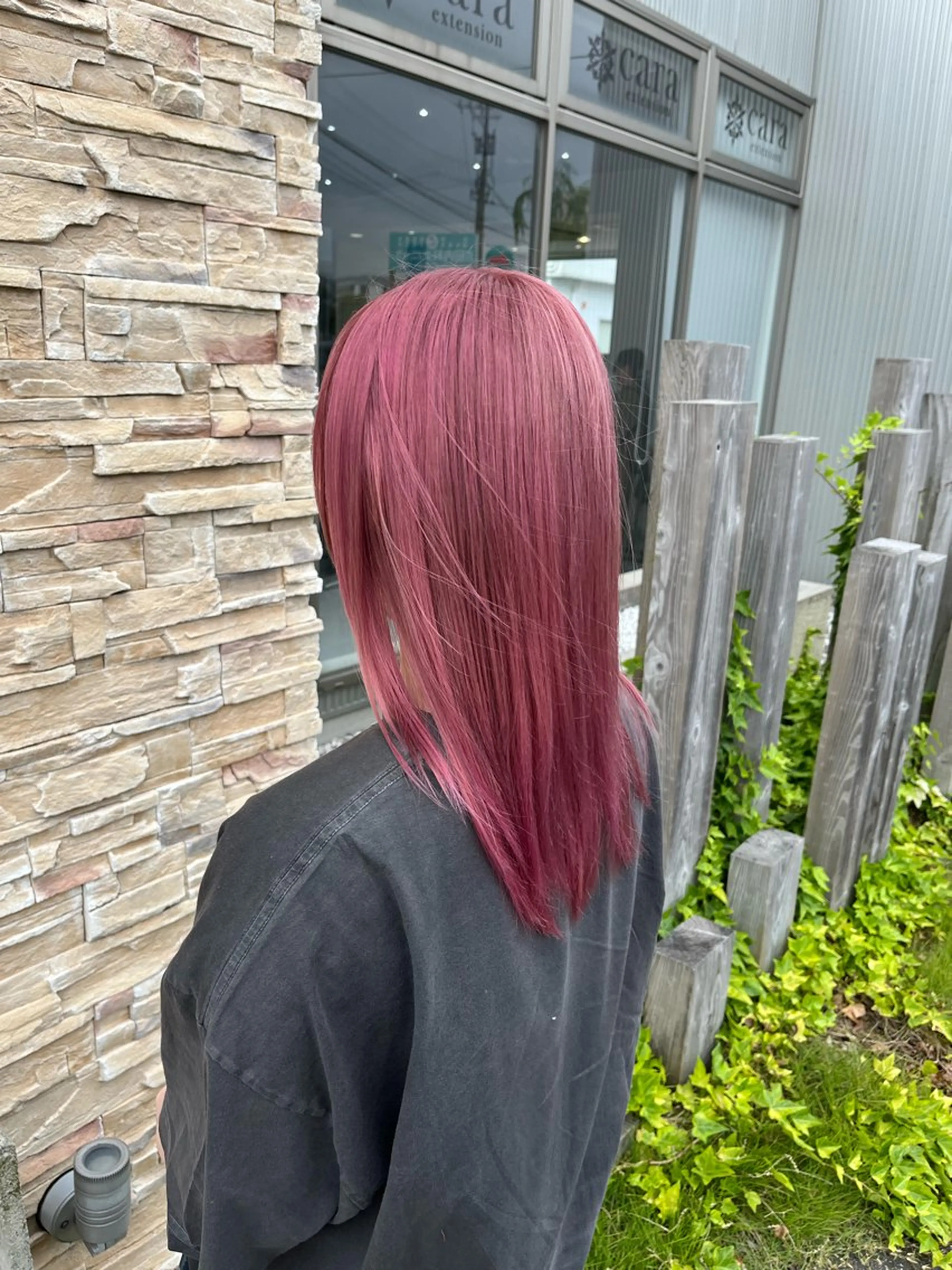 ロング カラー 諸岡 玲のヘアスタイル