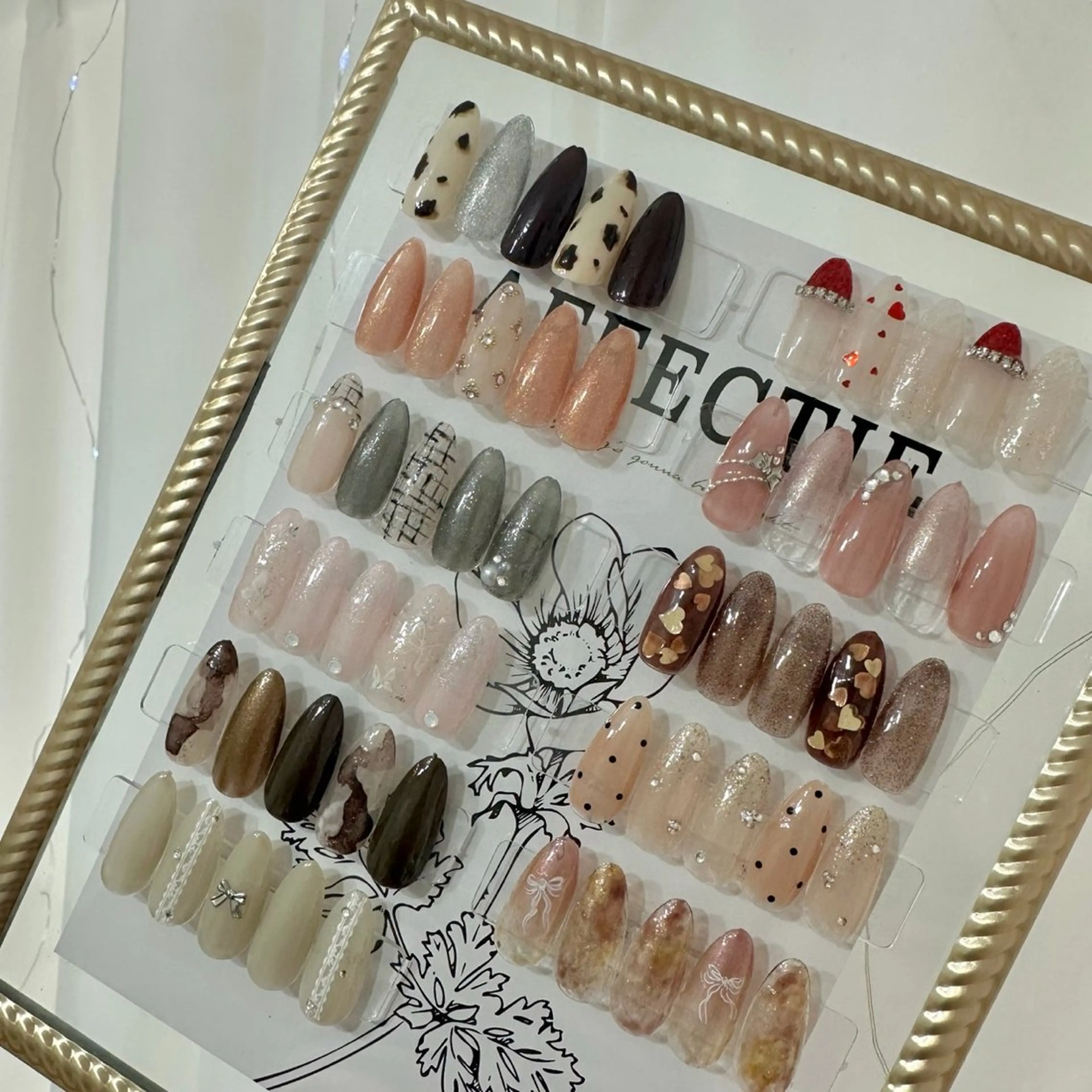 12月限定👻冬おまかせネイルの写真