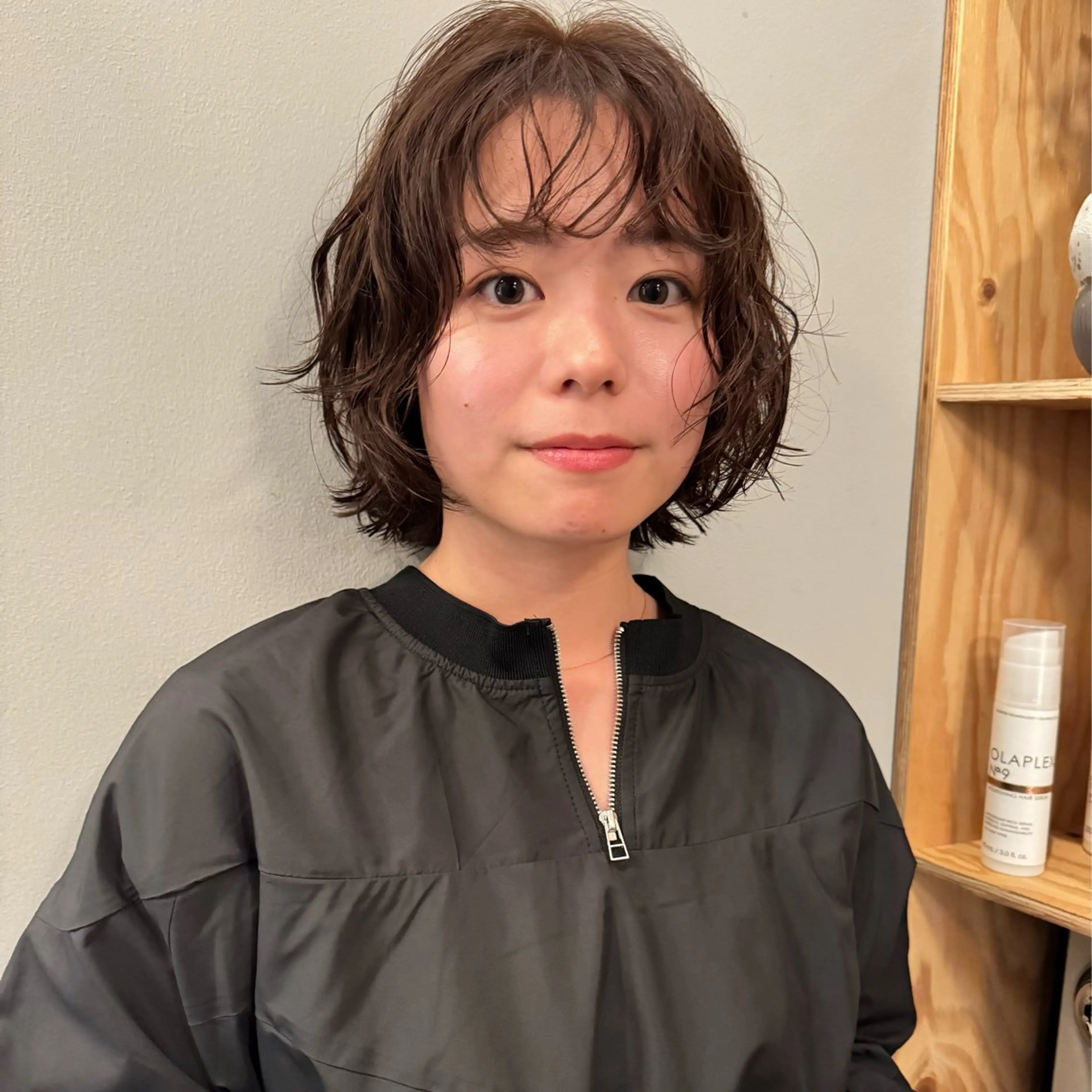 ショート パーマ カット パーマ トリートメント 🌿レイヤーボブ/パ ーマ🌿　木梨健太のヘアスタイル