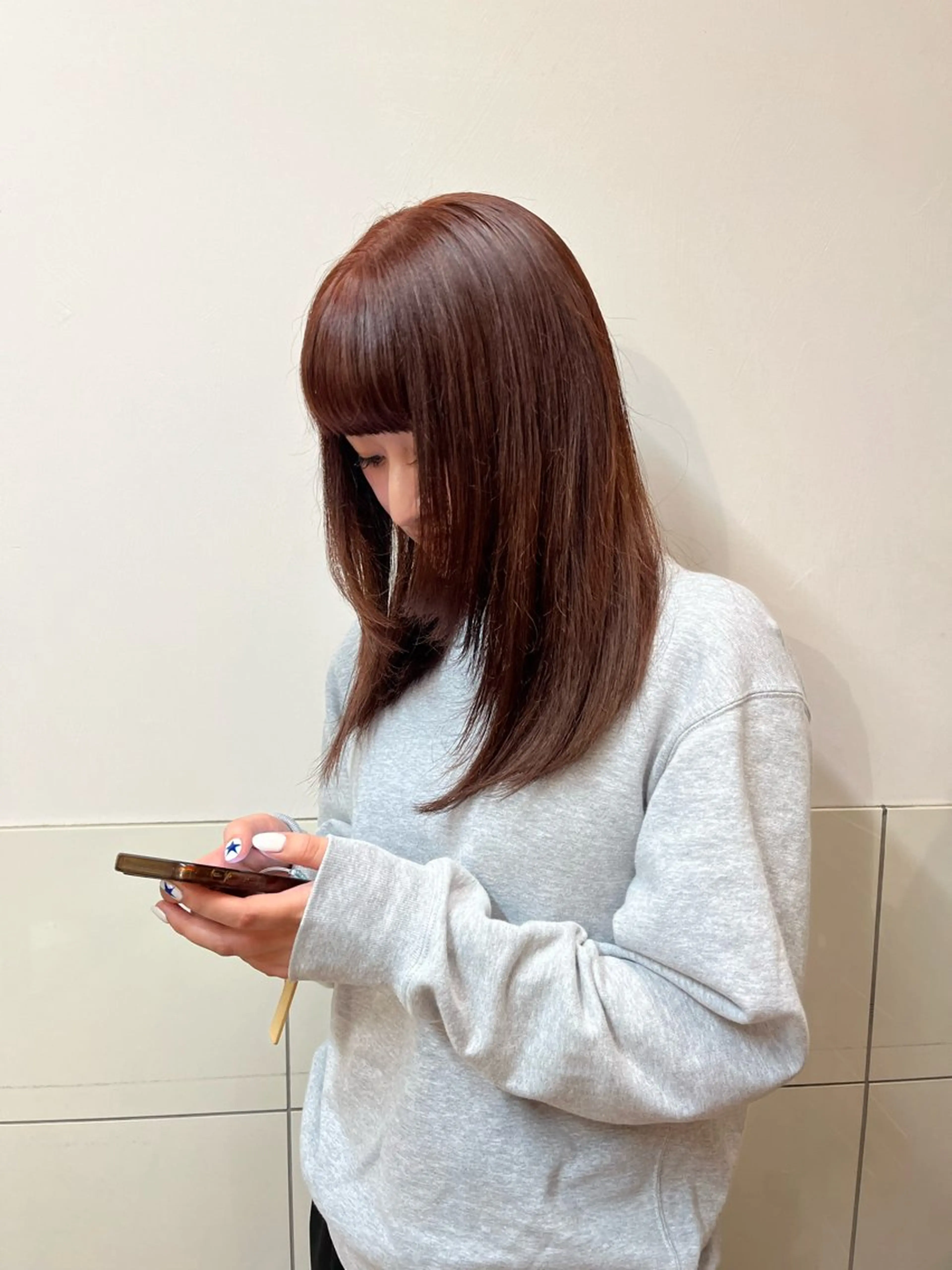 カラー セナ foto武蔵小杉︎︎のヘアスタイル