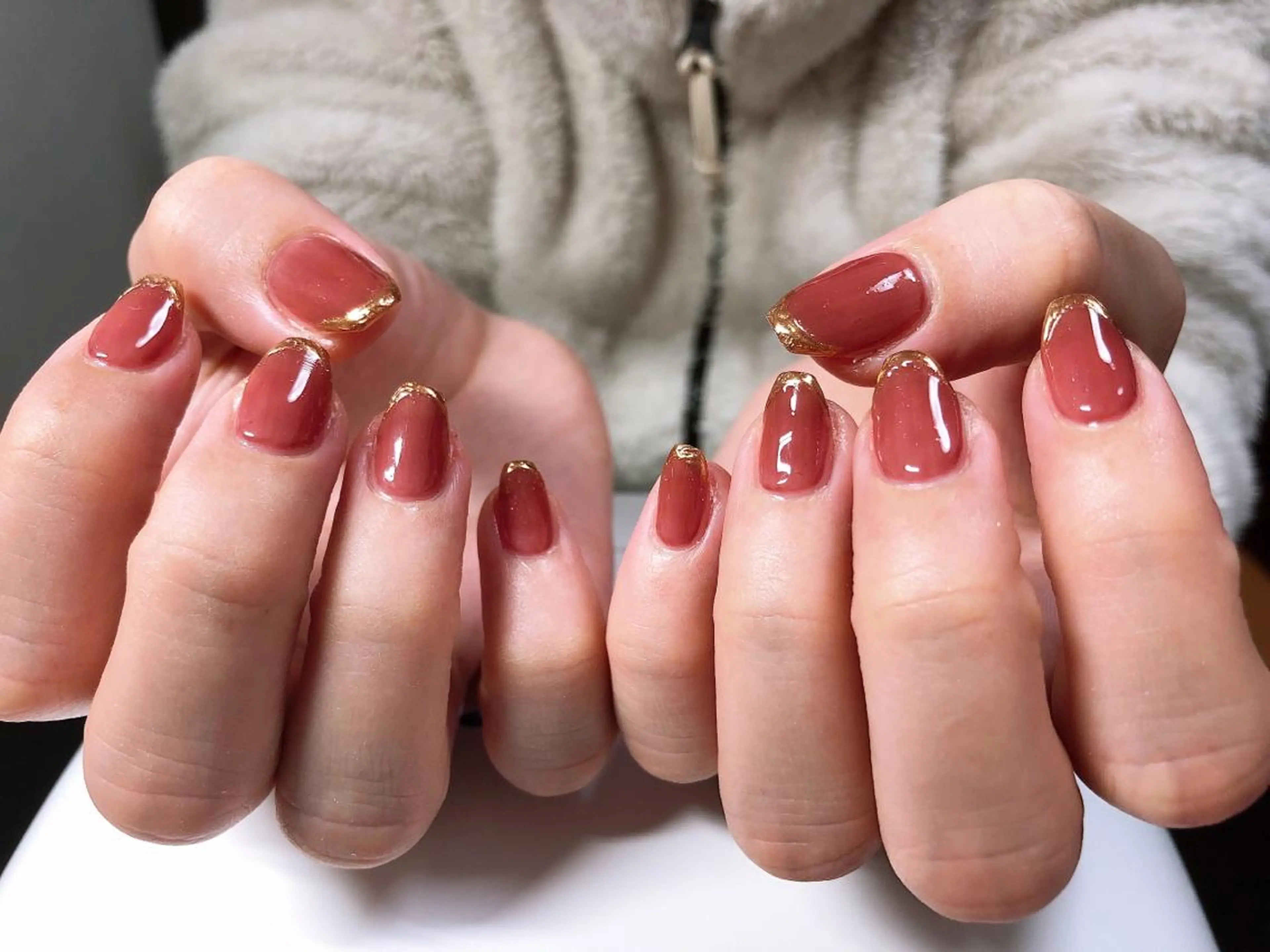 ネイル ミラーネイル エステ／ネイル/脱毛 R.Msalonのネイルデザイン