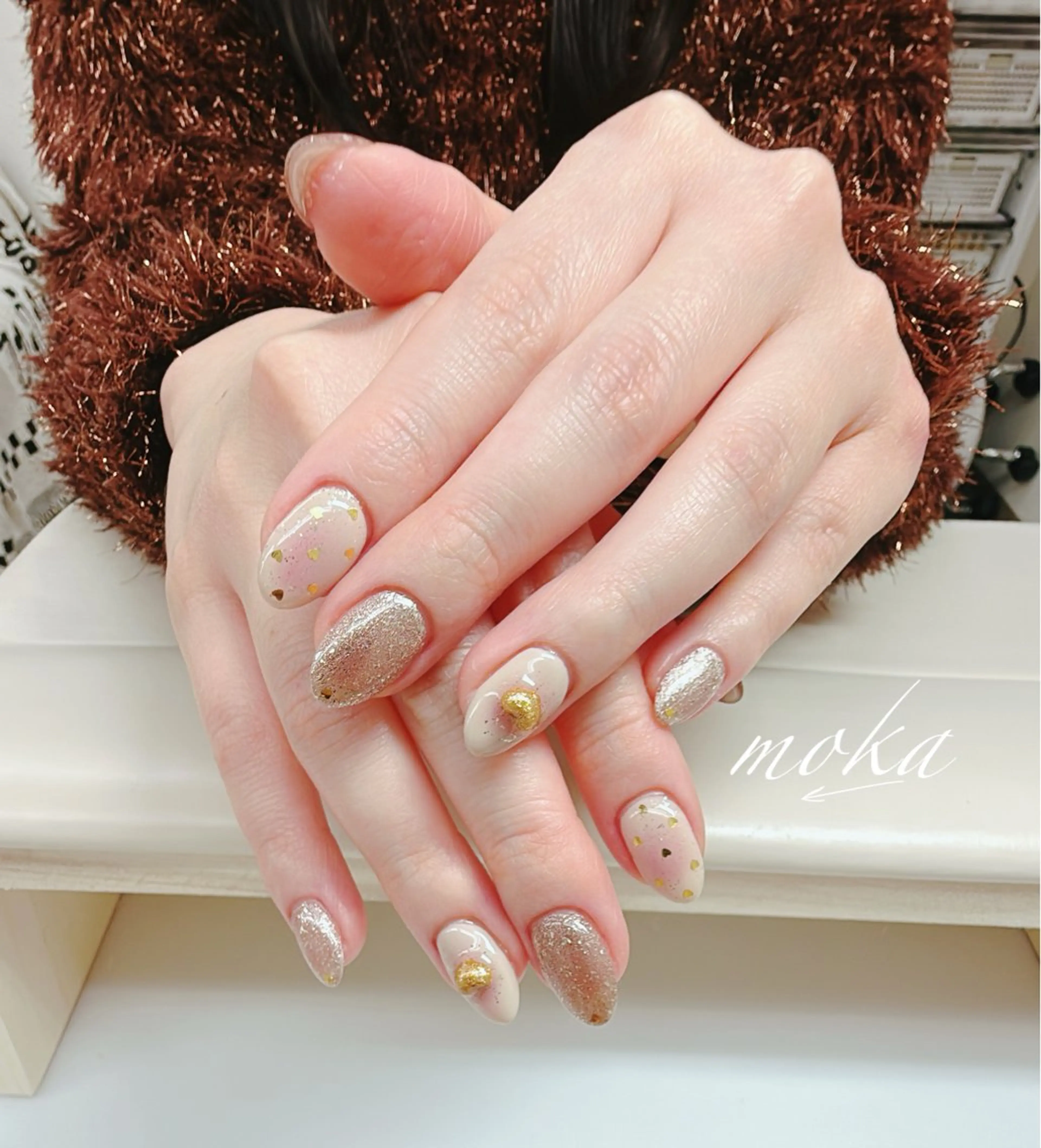 ネイル 胡蝶蘭レディースサロ ンNailMOKAのネイルデザイン