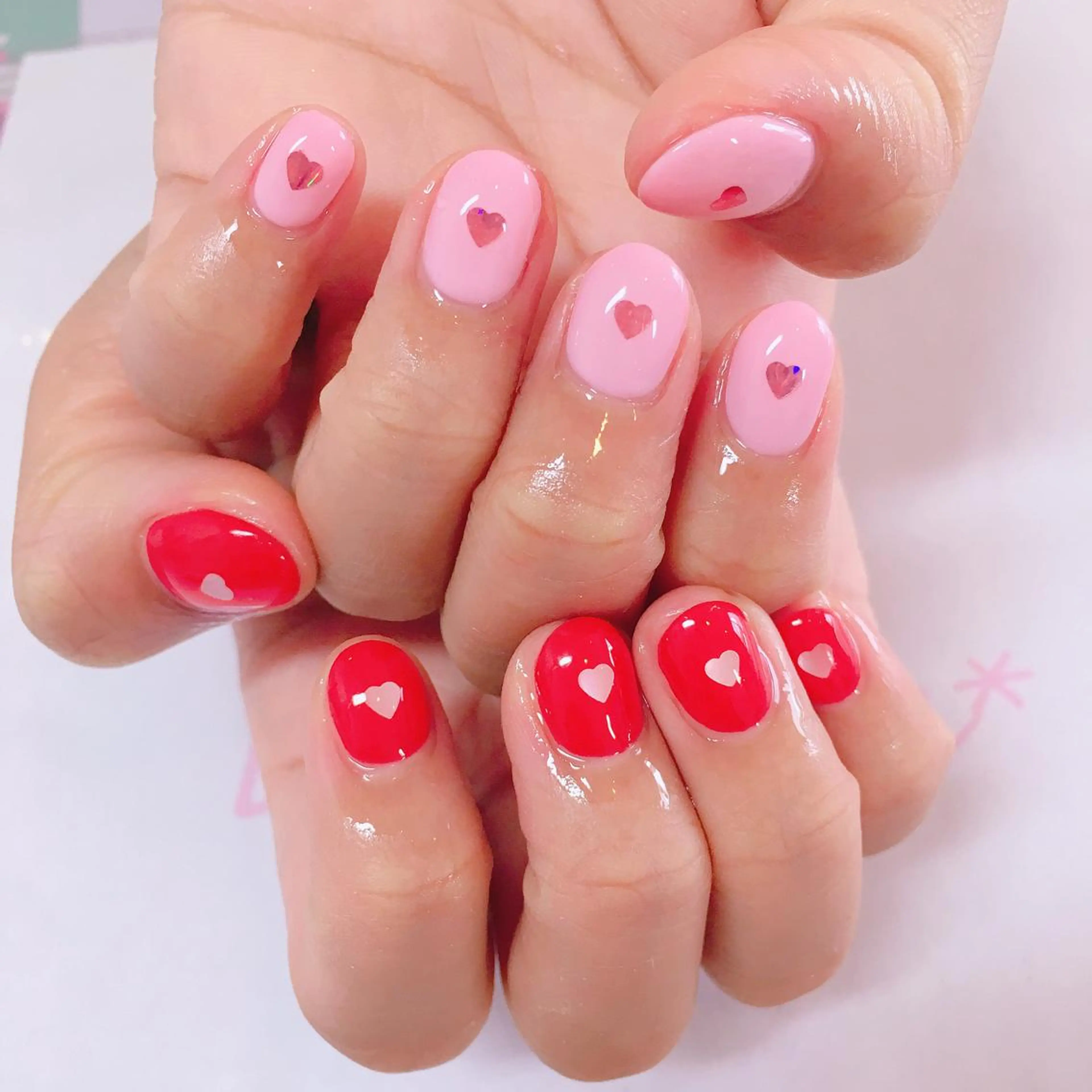 ネイル La neige* yuki 🥯🍑のネイルデザイン