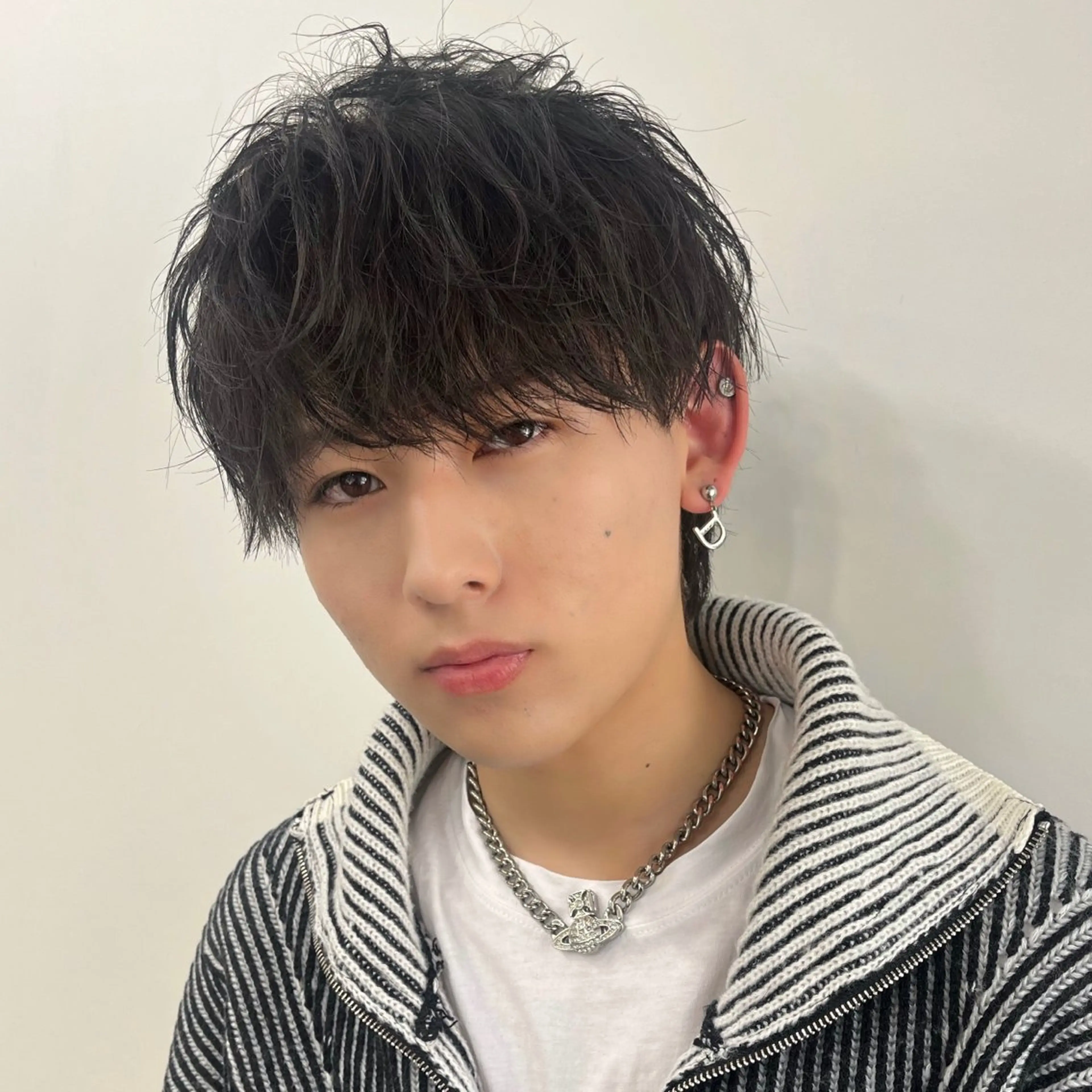 ショート カラー パーマ ヘアアレンジ メンズ カット 💎髪質改善特化💎 RUITOのヘアスタイル