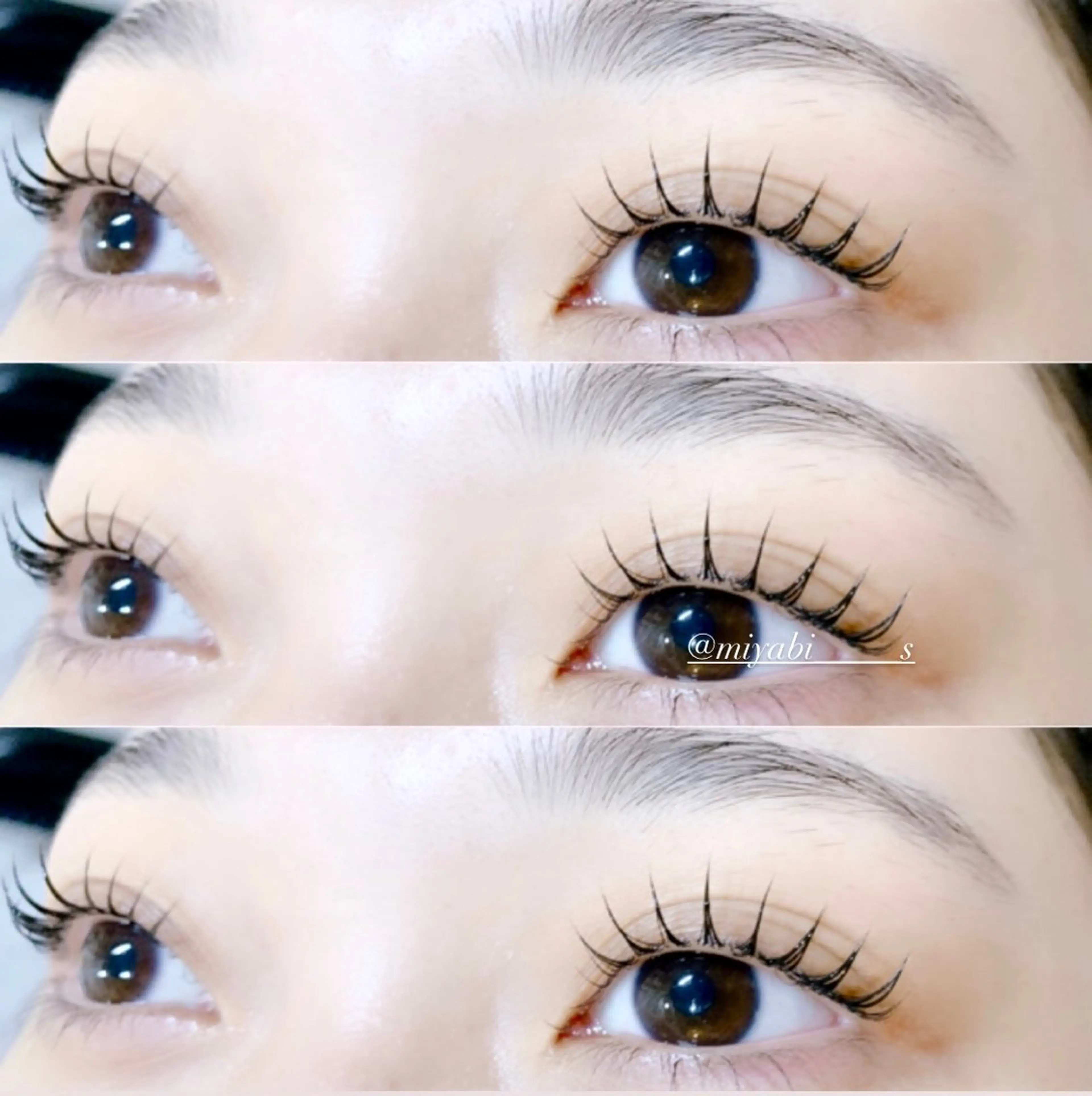 マツエク・マツパ 束感まつ毛 fan.germe 副店長MIYABIのマツエク・マツパデザイン