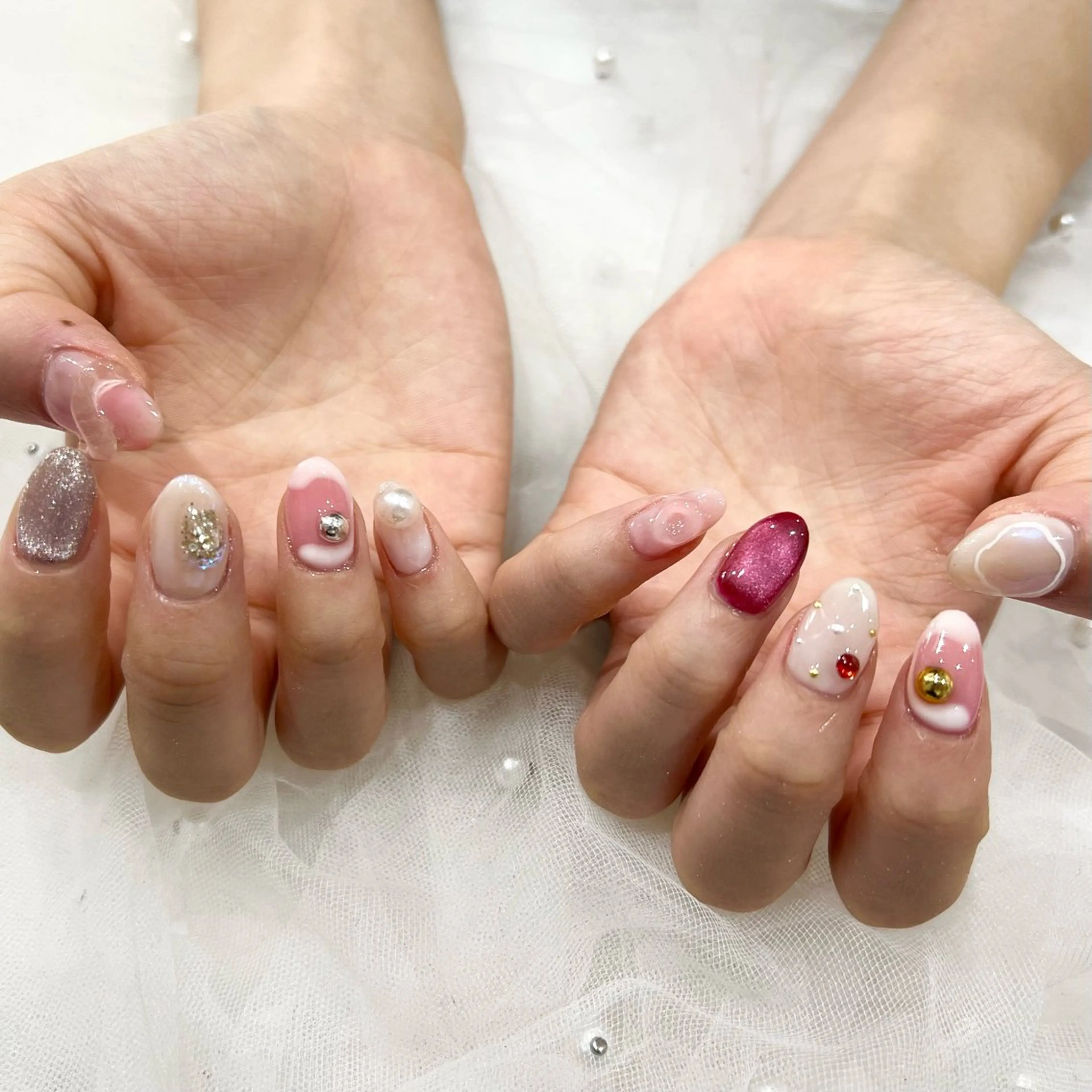 ネイル 持ち込み 🧡Shine船橋 鳴海🧡のネイルデザイン