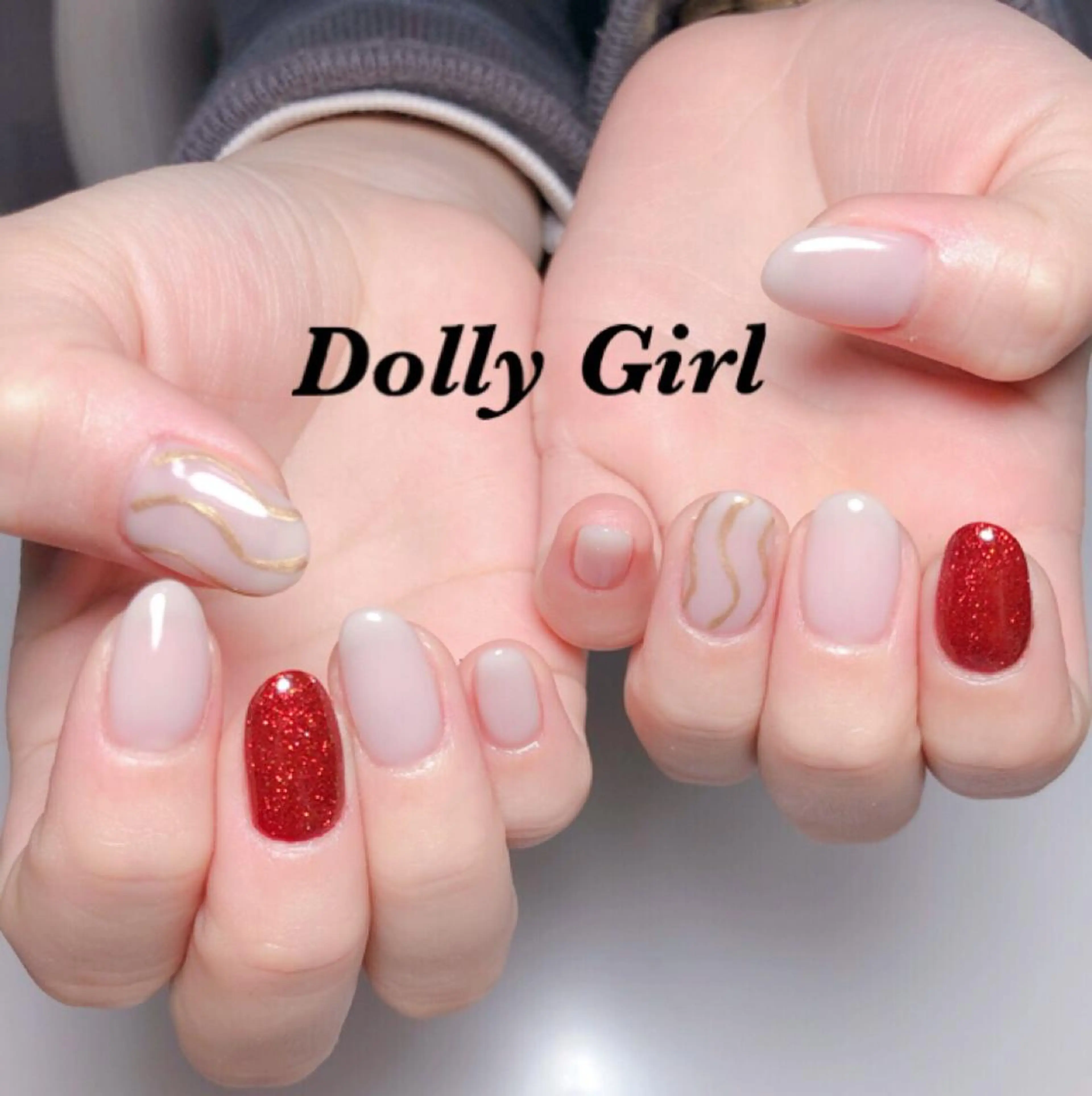 ネイル 個室ネイルサロンDolly  Girl〜ドーリーガール〜所属・DollyGirl KYOKOのネイルデザイン