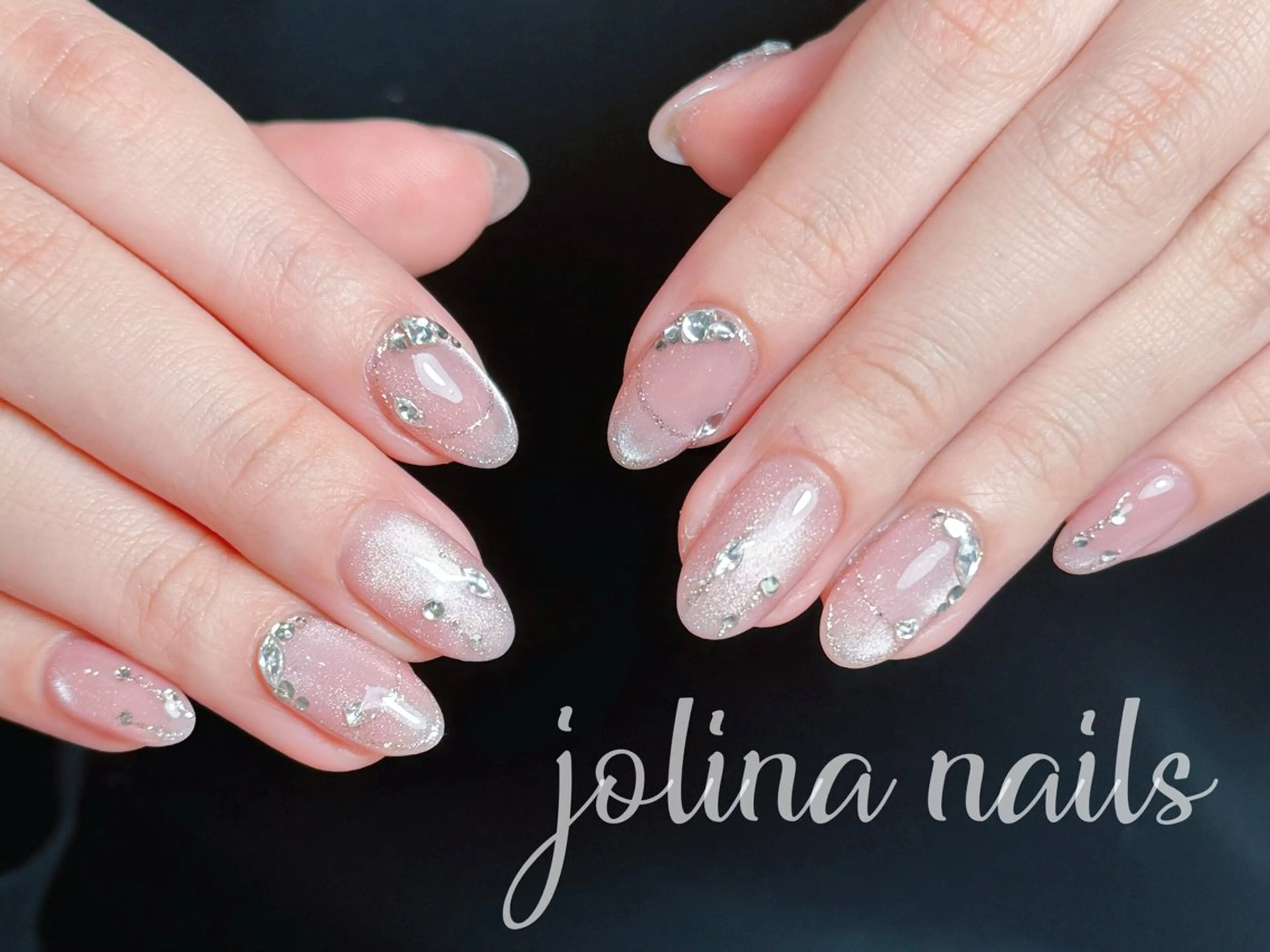 ネイル アートネイル マグネットネイル jolina nails鶴見店のネイルデザイン