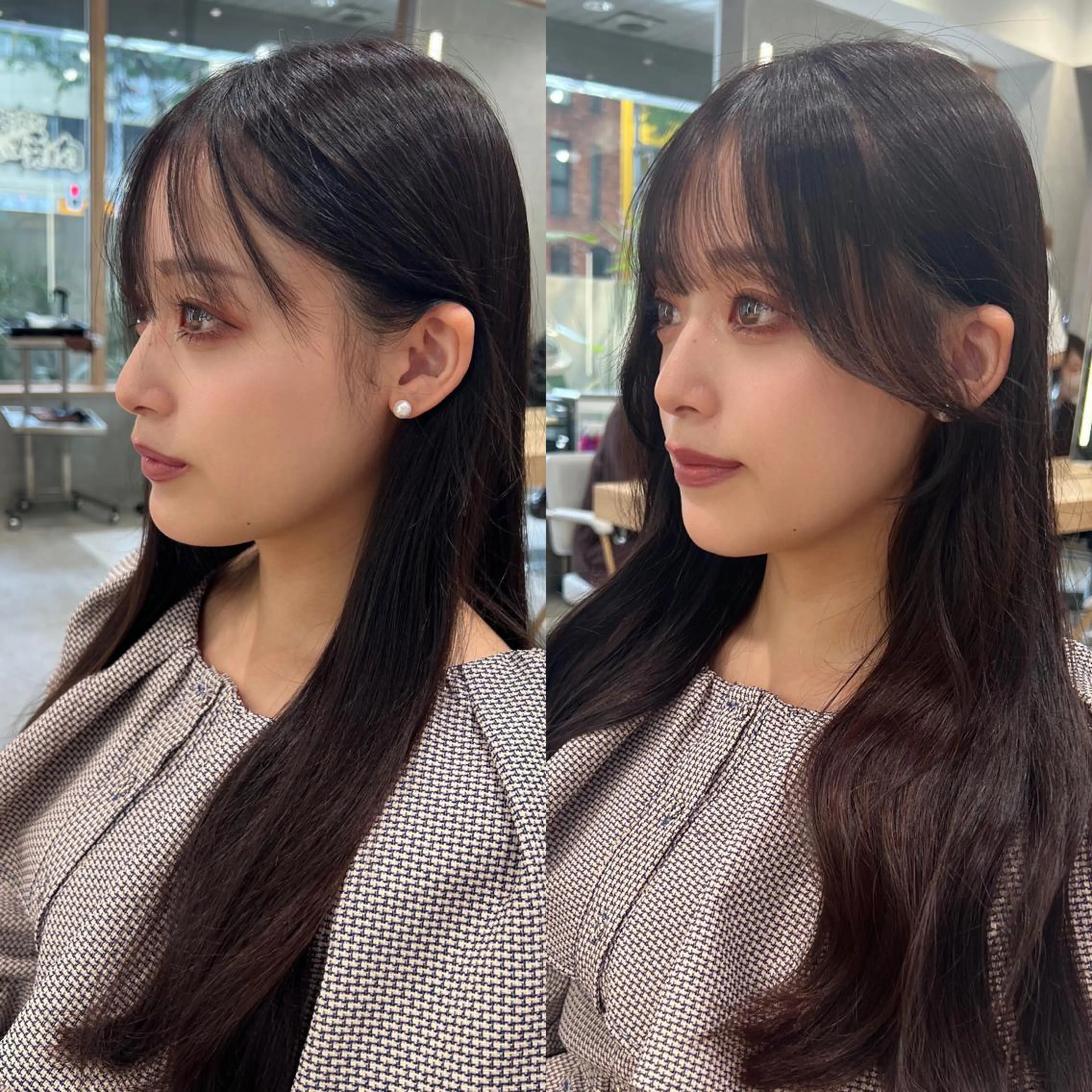 ロング 顔周り🇰🇷韓国 レイヤー/いづみ💞のヘアスタイル