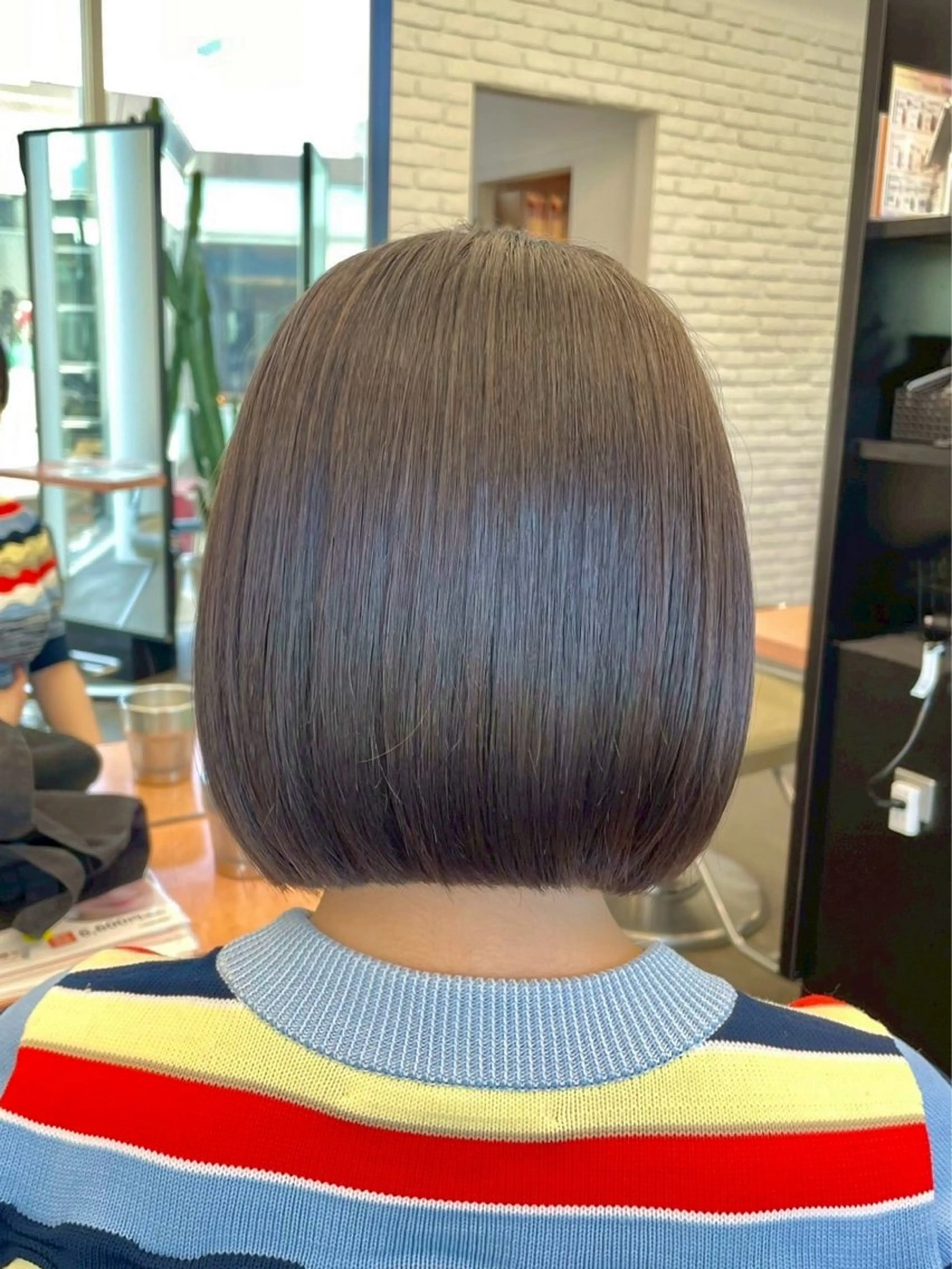 ショート ボブ 近藤 理子のヘアスタイル