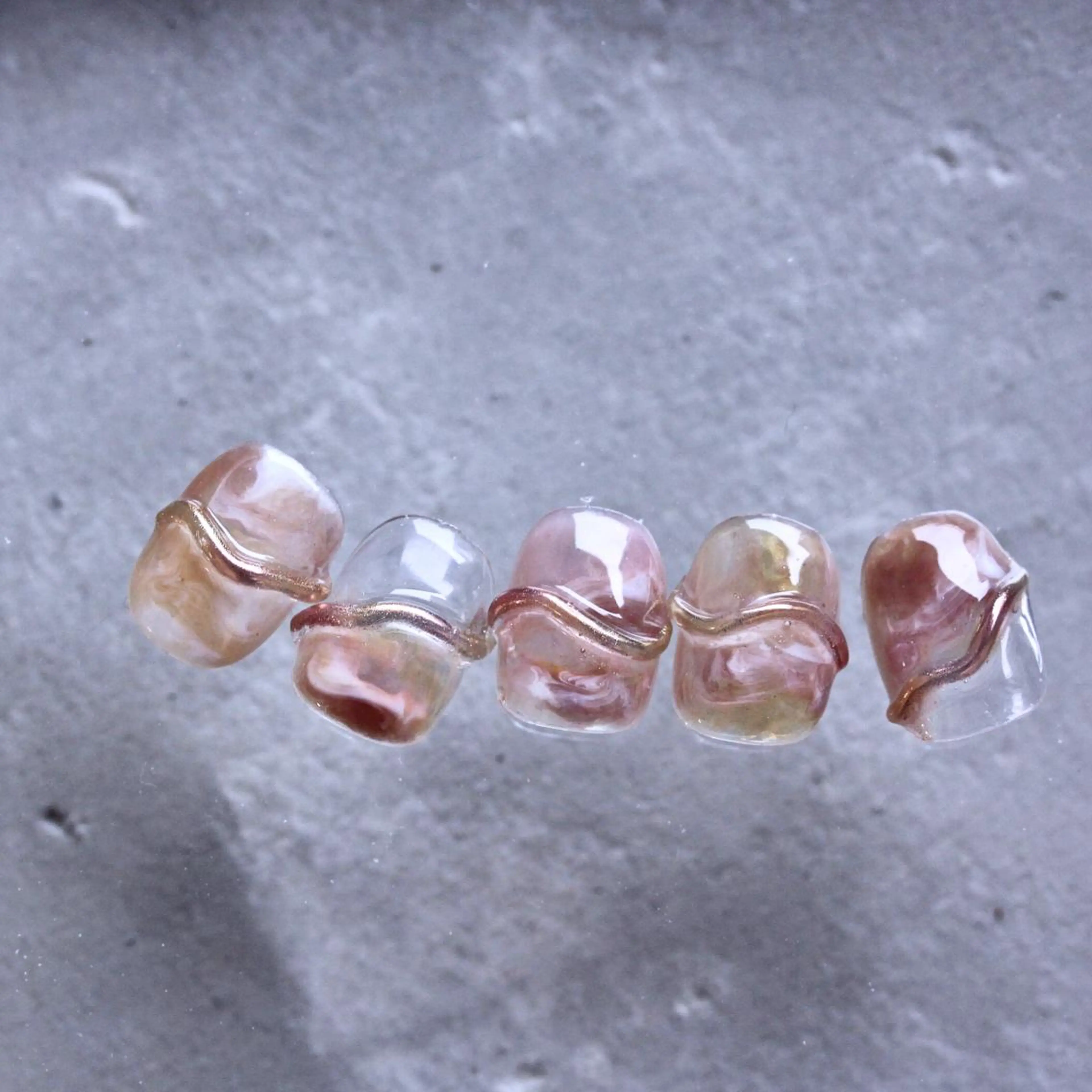 ネイル 春ネイル ハンドネイル Elio所属・Elio 国泰寺のネイルデザイン