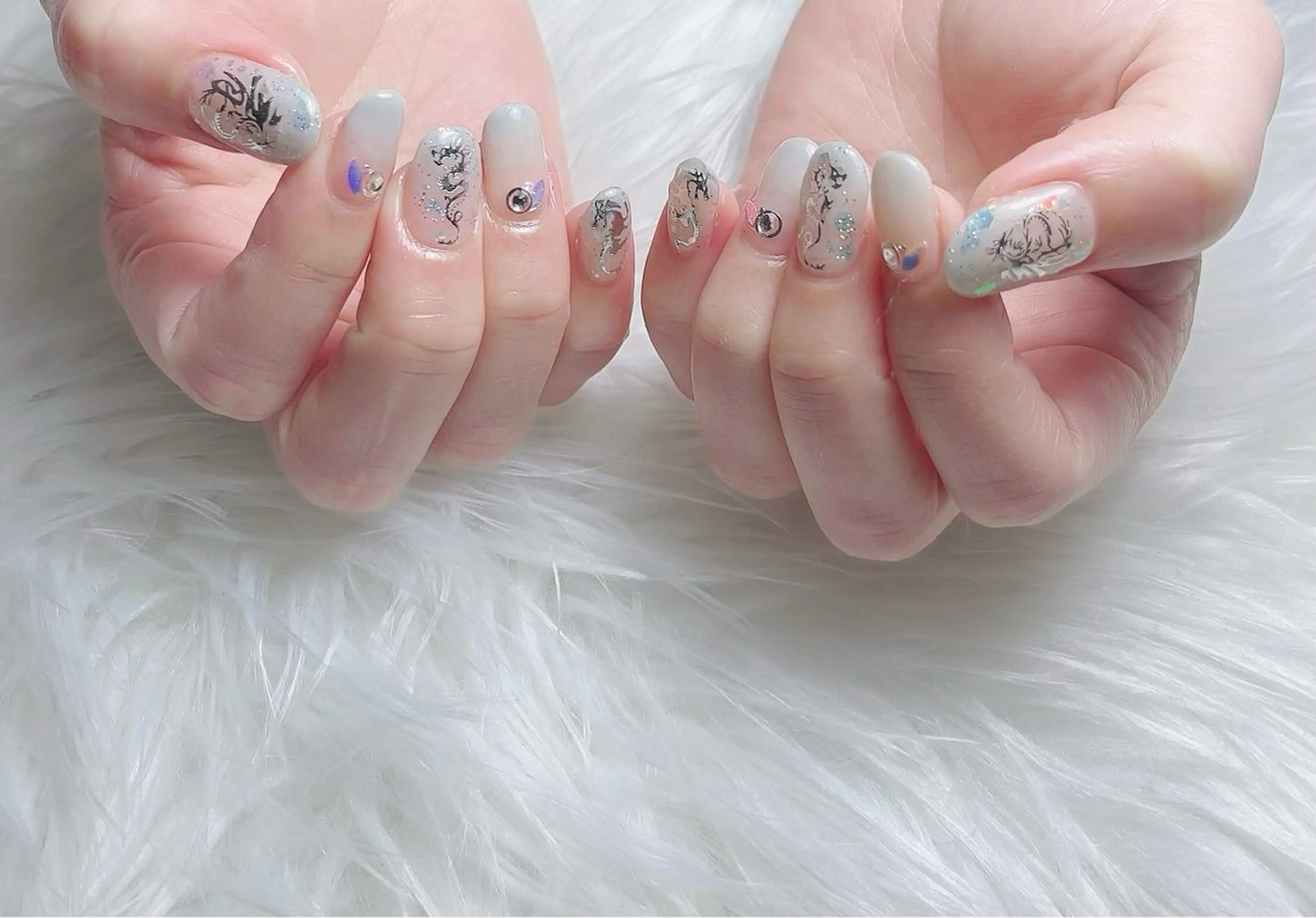 ネイル 持ち込み ハンドネイル hairsalon556所属・hairsalon 556のマツエク・マツパデザイン