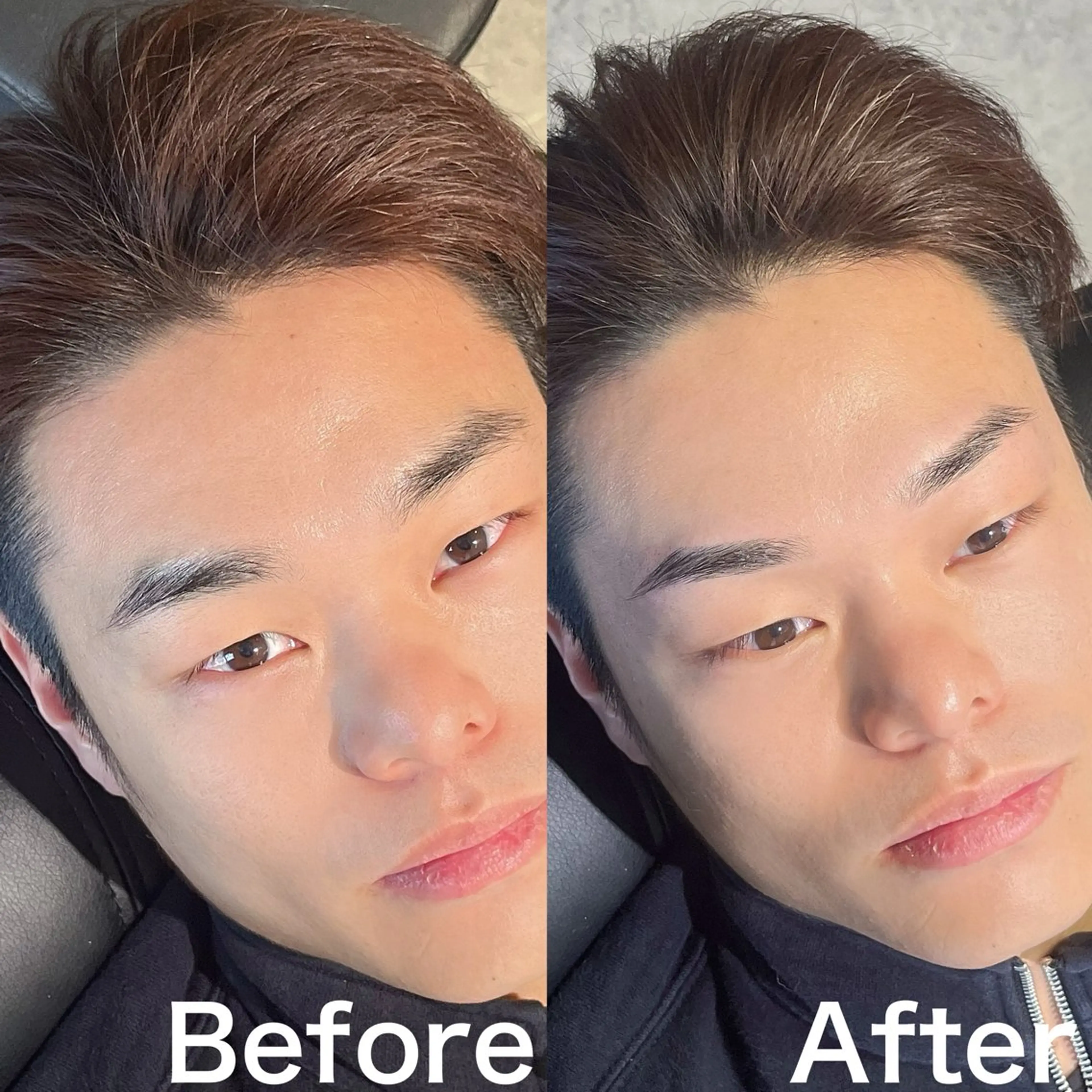 アイブロウ ワックス脱毛 眉カット 2◯Re:gid Yusukeの眉毛・アイブロウイメージ