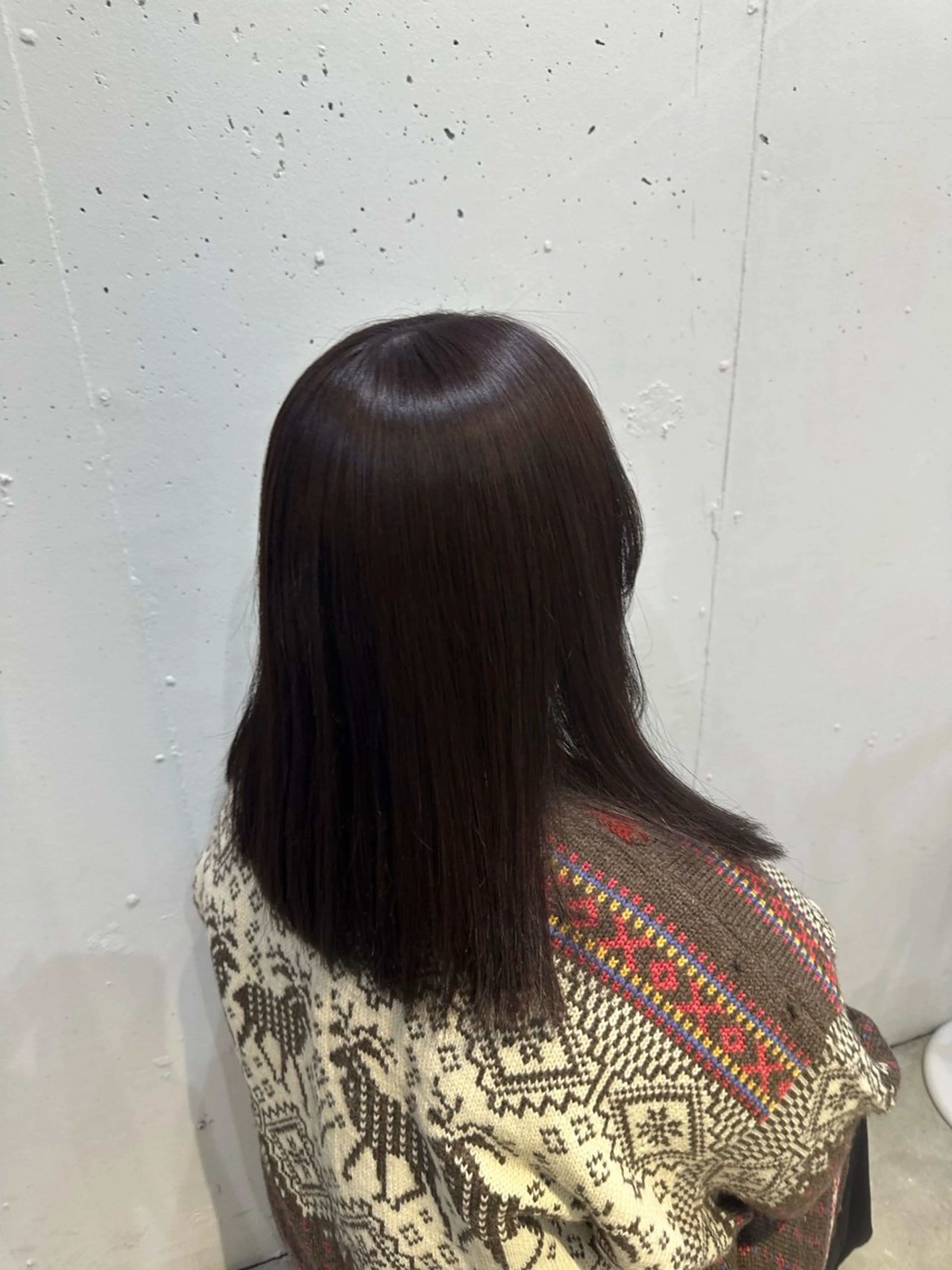 ミディアム kii所属・サエキ ルイのヘアスタイル