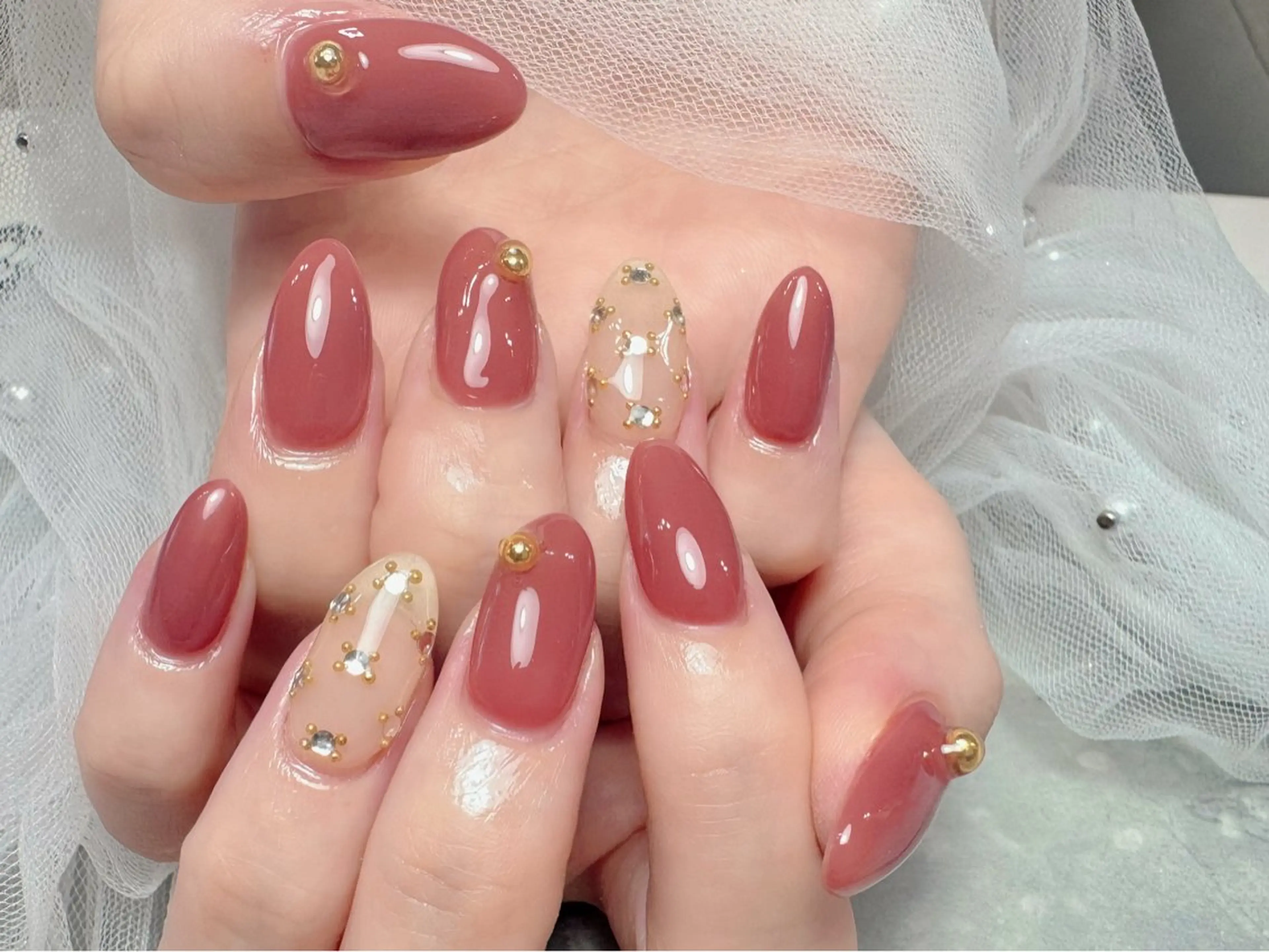 ネイル ハンドネイル マジックミラー所属・マジック ミラーのネイルデザイン