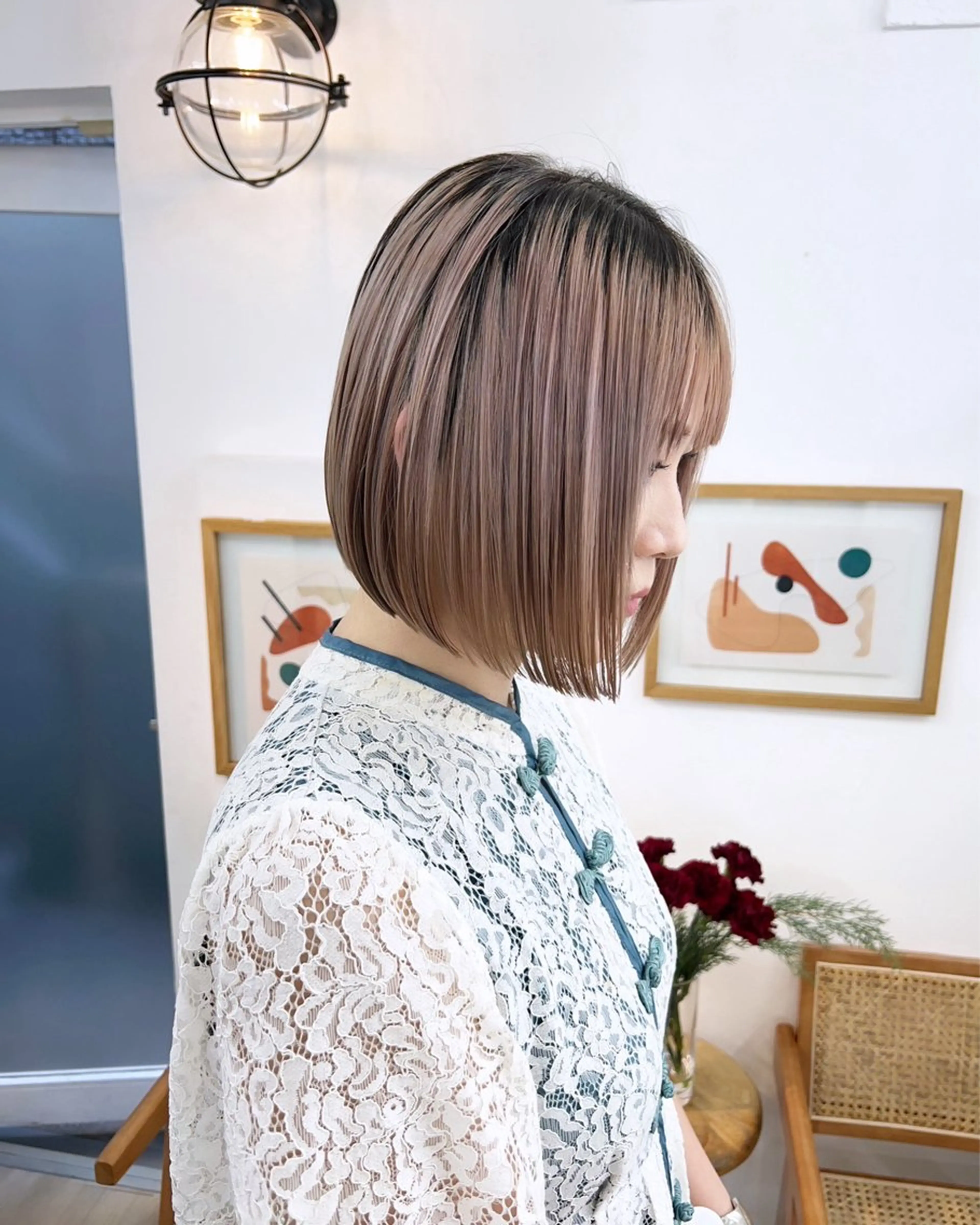 ショート トリートメント カット トリートメント ✨髪質改善✨原宿 えのもと　はなのヘアスタイル