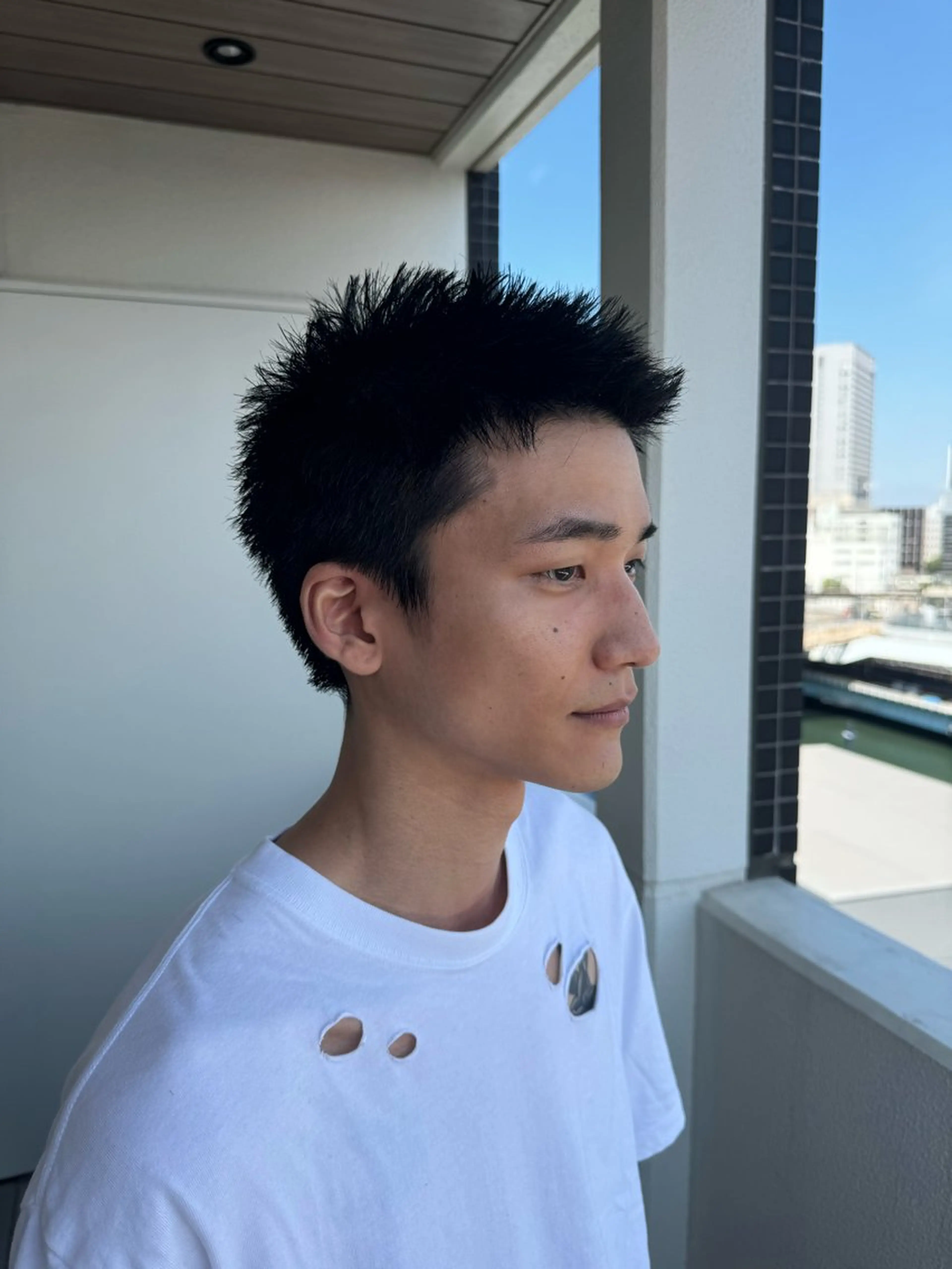 ショート メンズ カット ヘアセット メンズ特化 パーマ/オザワのヘアスタイル