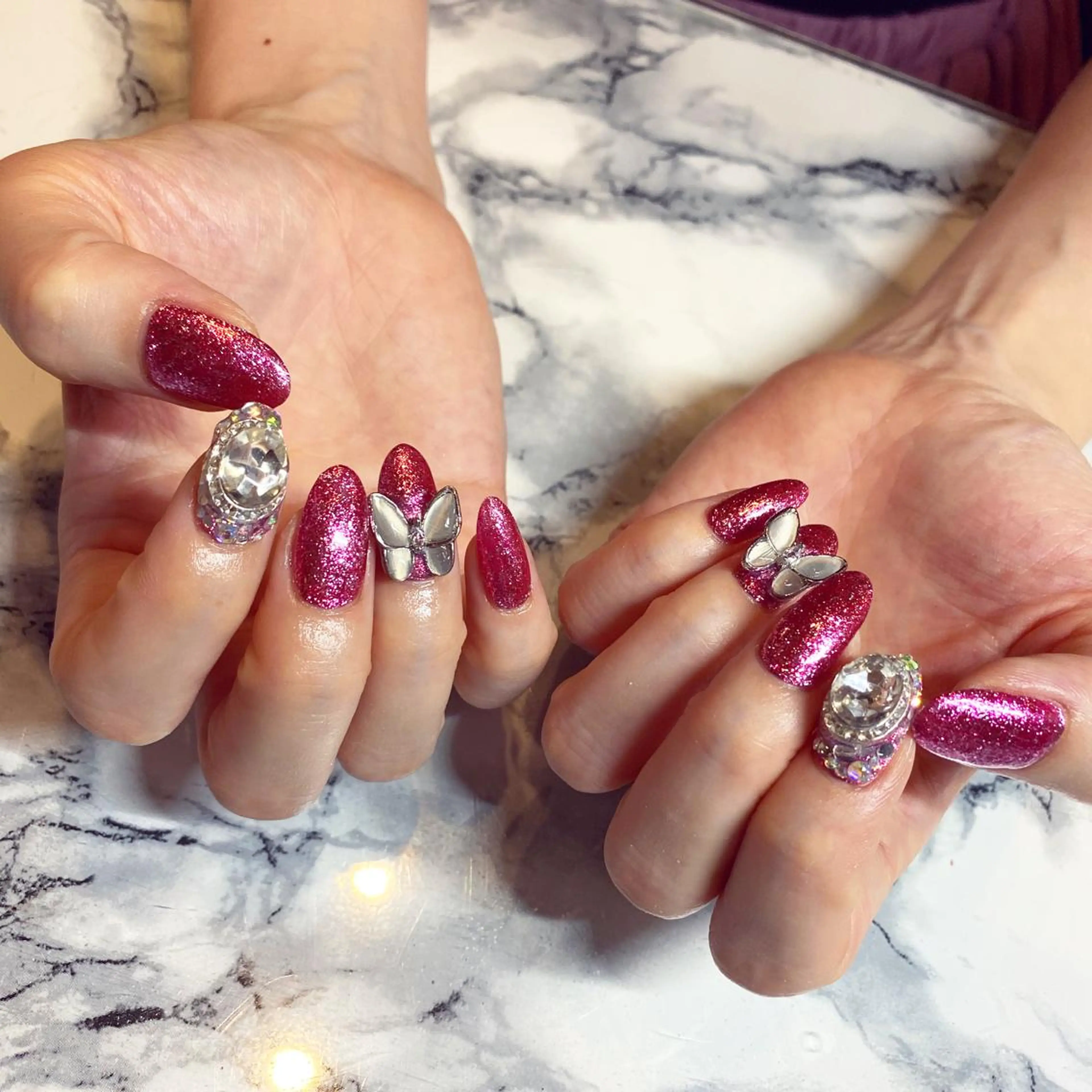 ネイル アートネイル オーロラネイル ジェルネイル 韓国ネイル ニュアンスネイル To Me Nail所属・🩵 mei🩵のネイルデザイン