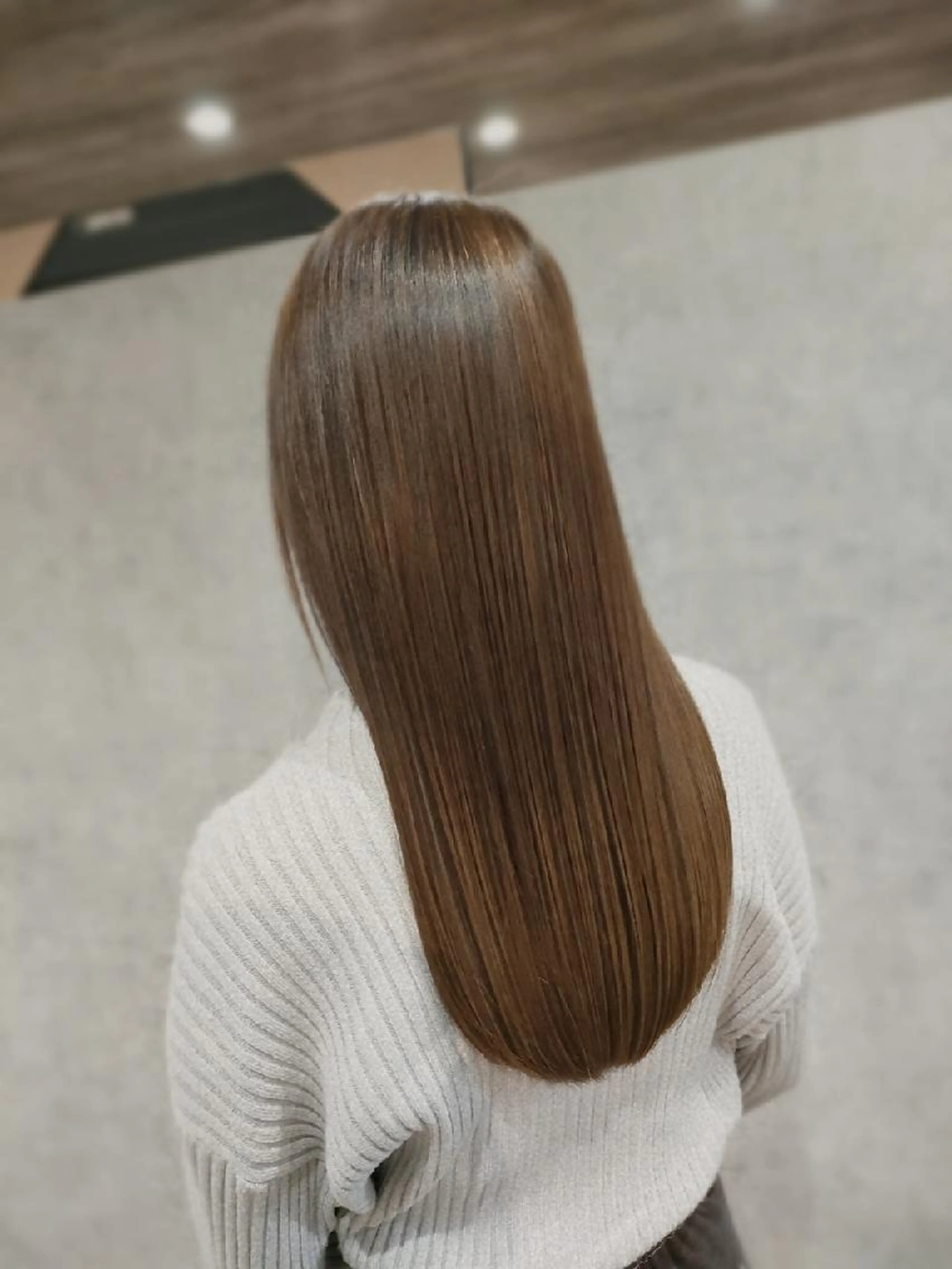 カット＋アルカリ縮毛矯正＋ヘアサプリTRの写真