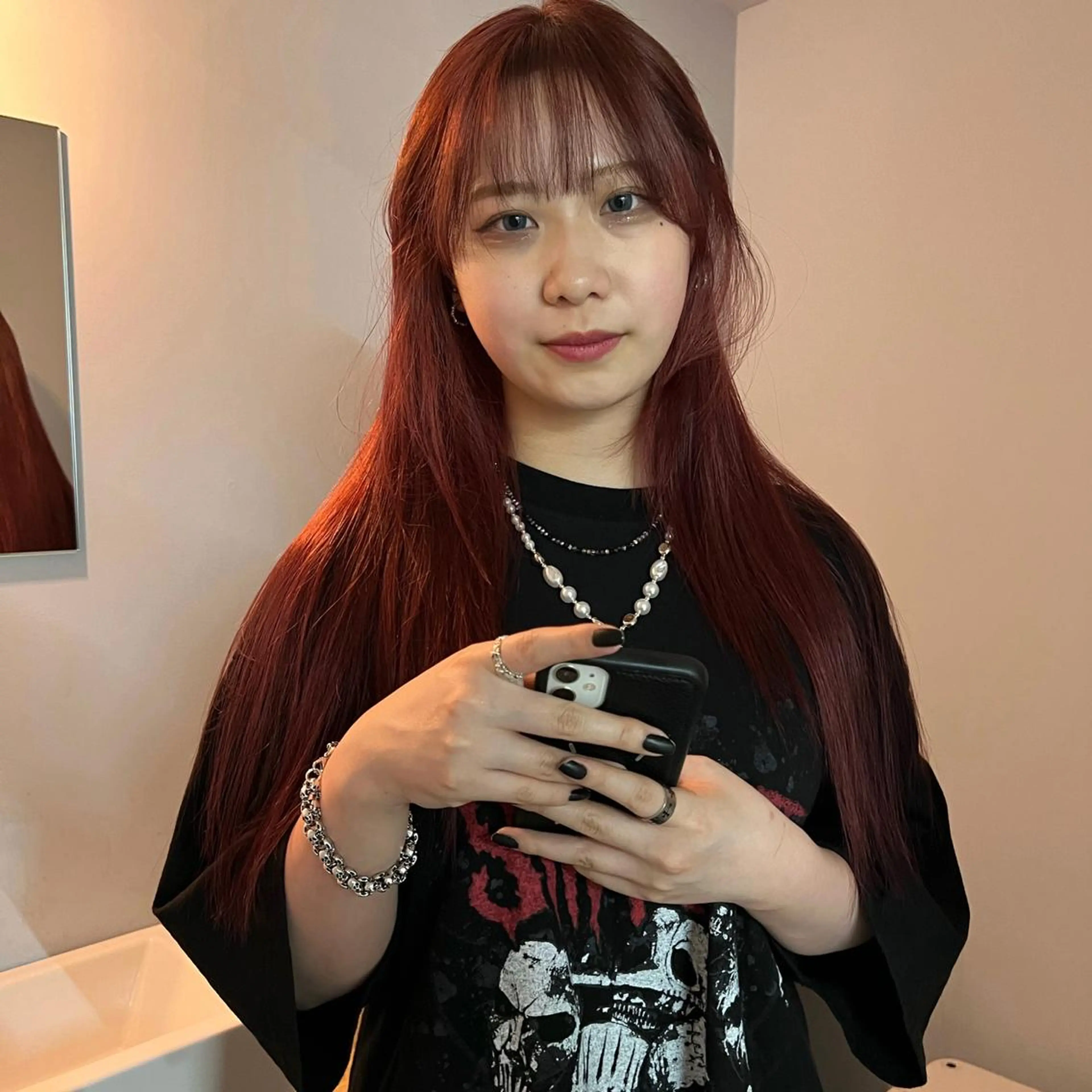 ロング カラー 舟橋耀/ブリーチカラ ー/レイヤーカットのヘアスタイル