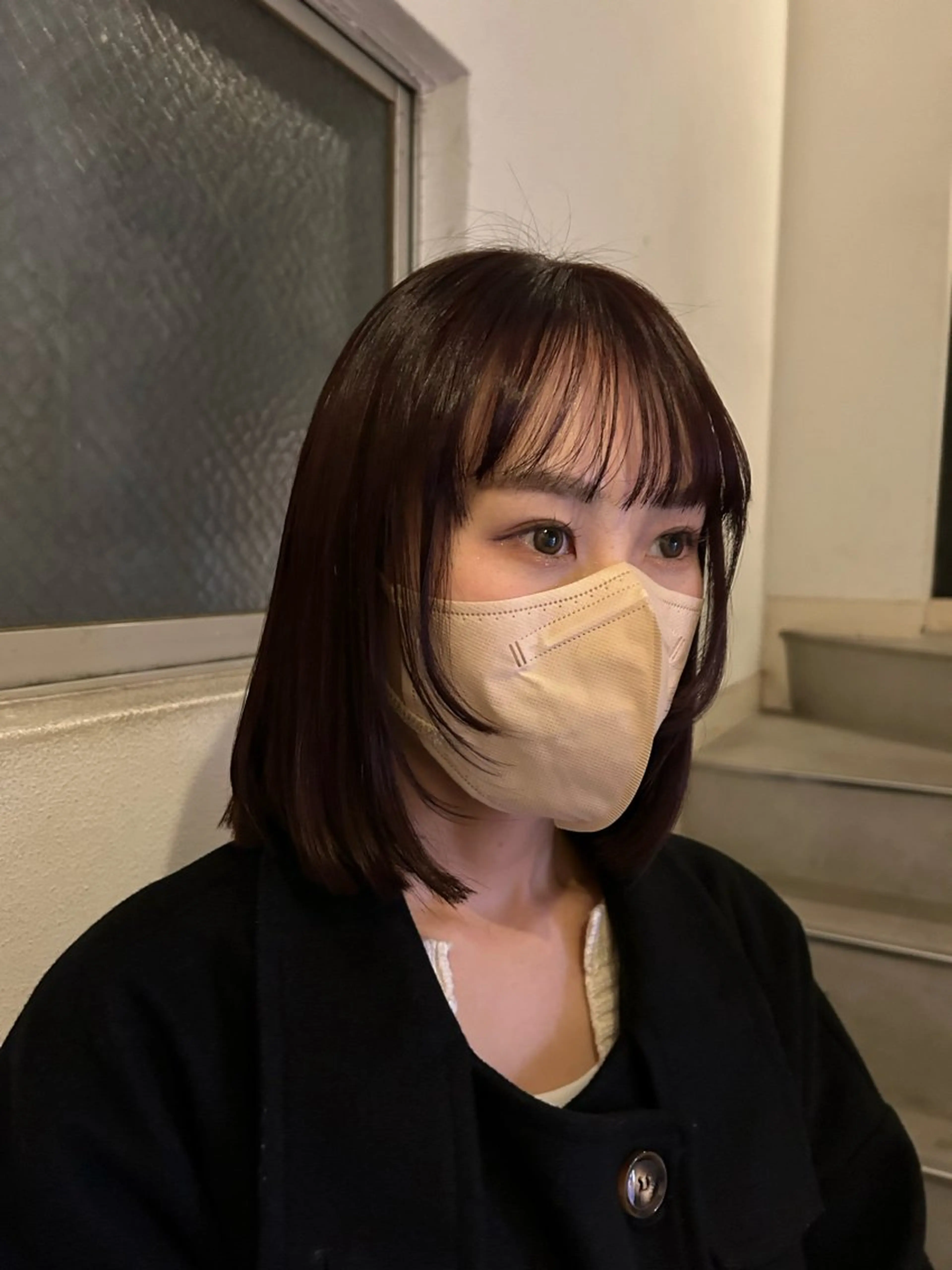 ミディアム カラー 愛結 暖色カラー🎀🩰のヘアスタイル