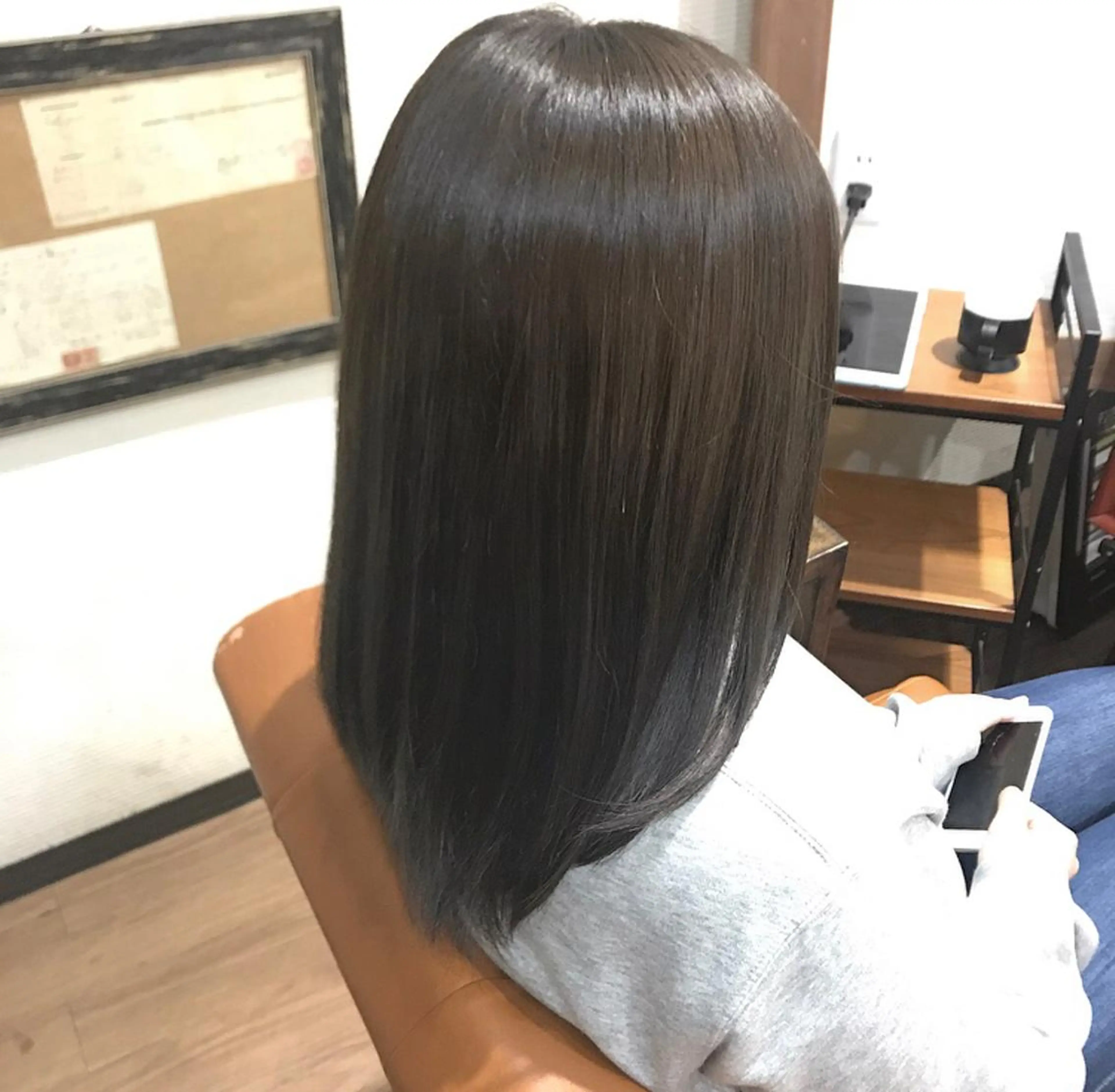 カラー hair  life  creative  PLeve所属・片山 霞のヘアスタイル