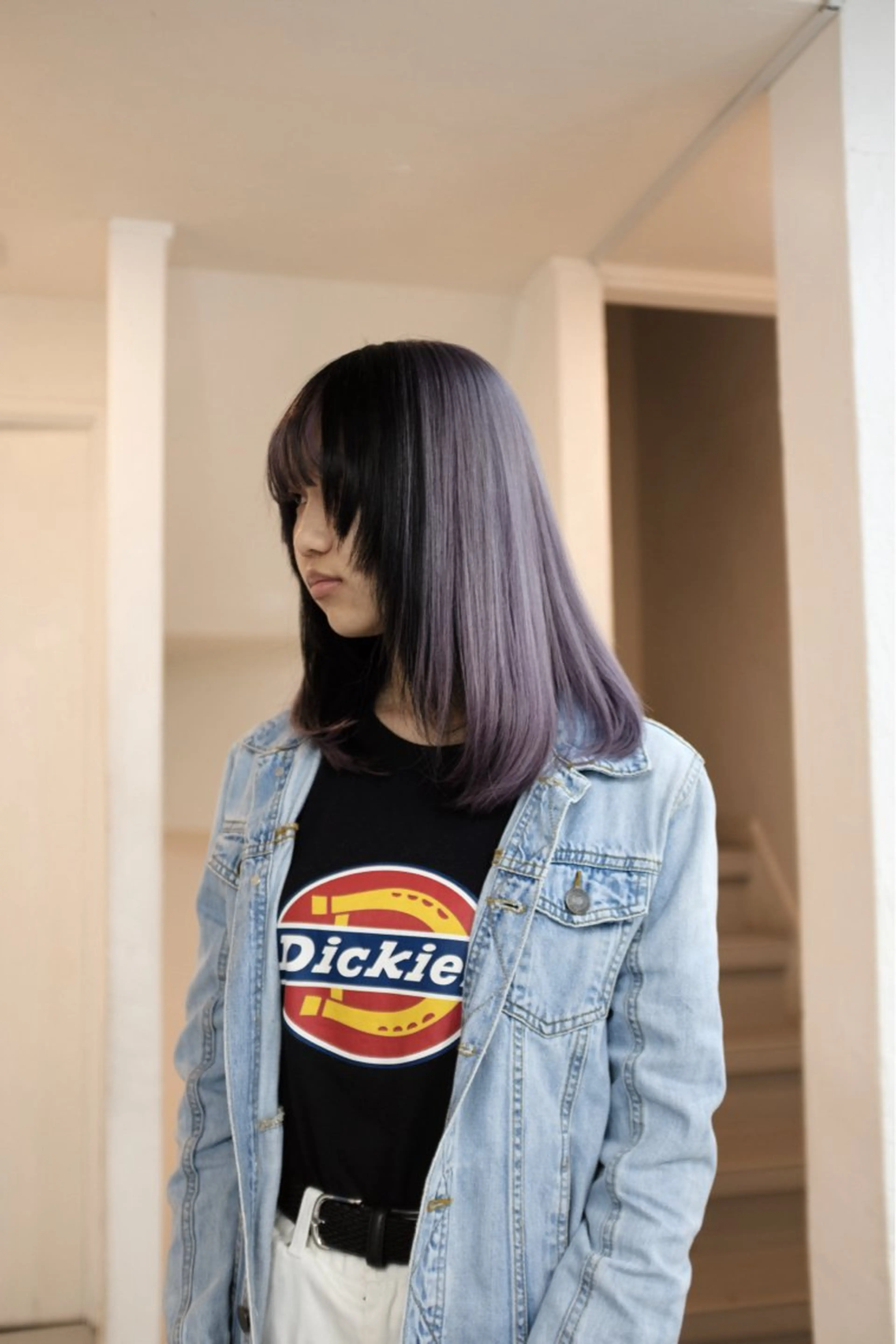 セミロング カラー ヘアアレンジ 🦠デザインカラー/ 魚瀬あおい🦠のヘアスタイル