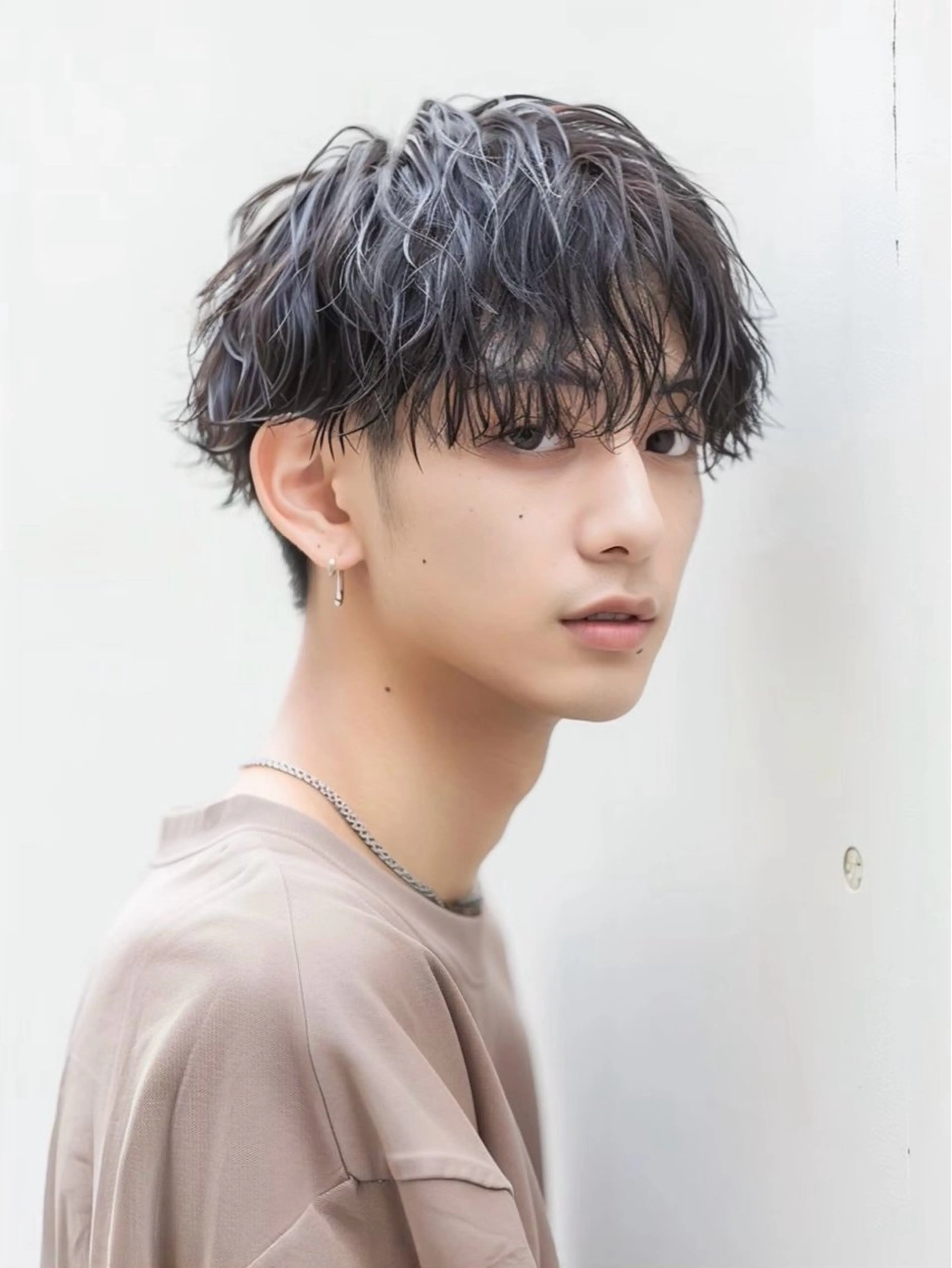 ショート パーマ メンズ パーマ特化美容師 🔥Yoshiyaのヘアスタイル