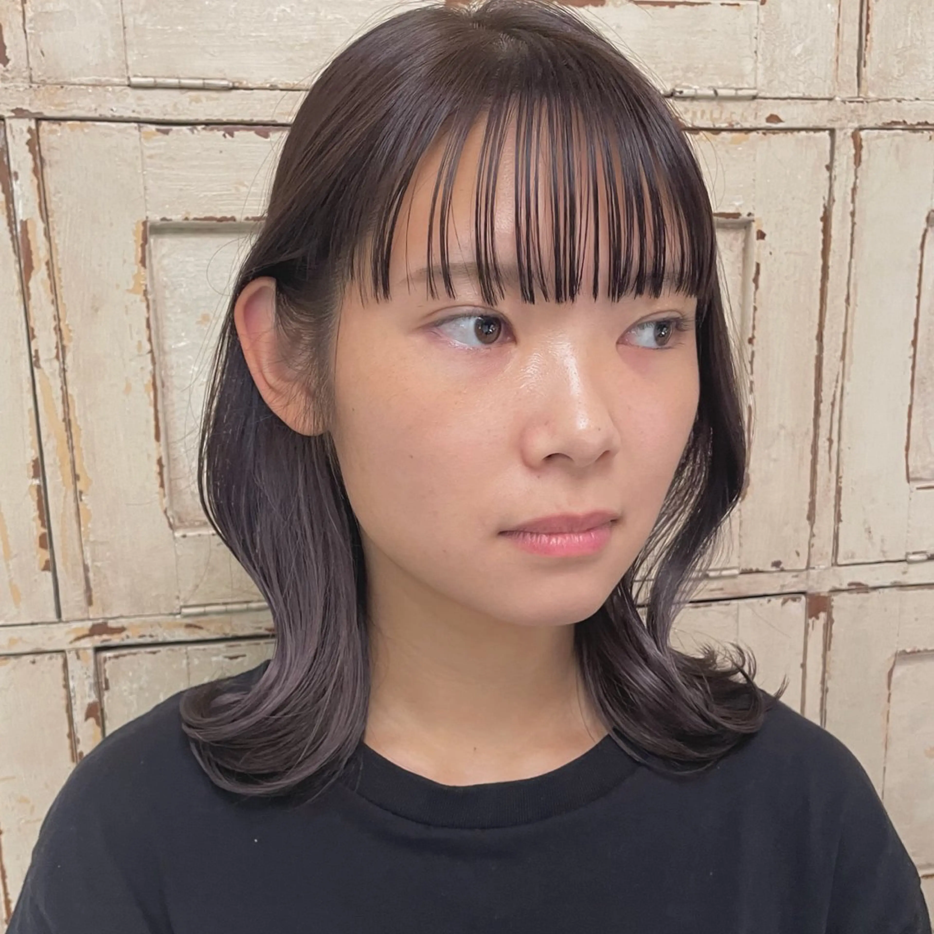 ミディアム カラー RorriM natsuのヘアスタイル
