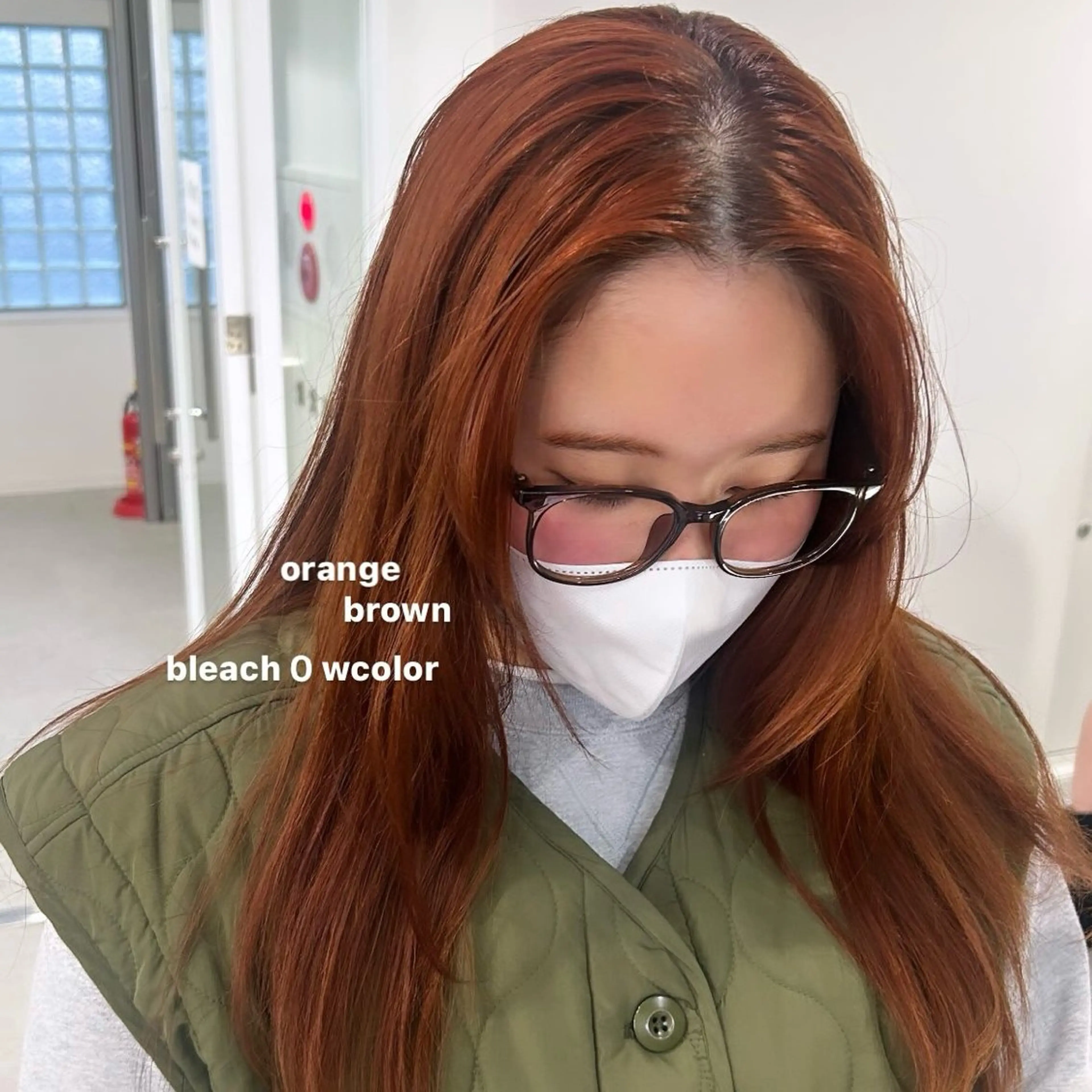 ミディアム カラー 愛結 暖色カラー🎀🩰のヘアスタイル