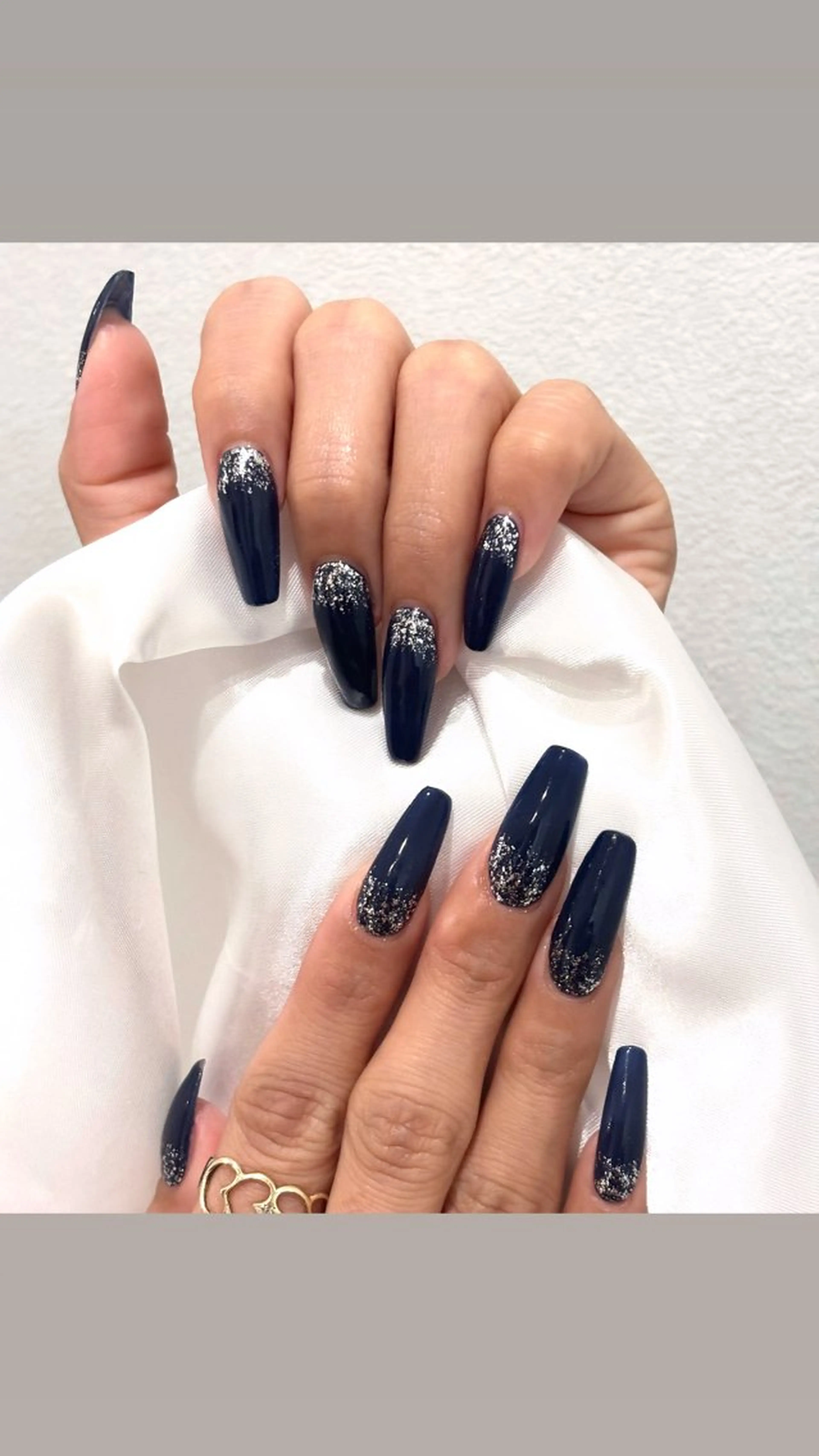 ネイル ラメ(グリッター) ラメグラデーション ワンカラーネイル Nail salon  Chariot所属・Chariot (シャリオ)Mihoのネイルデザイン