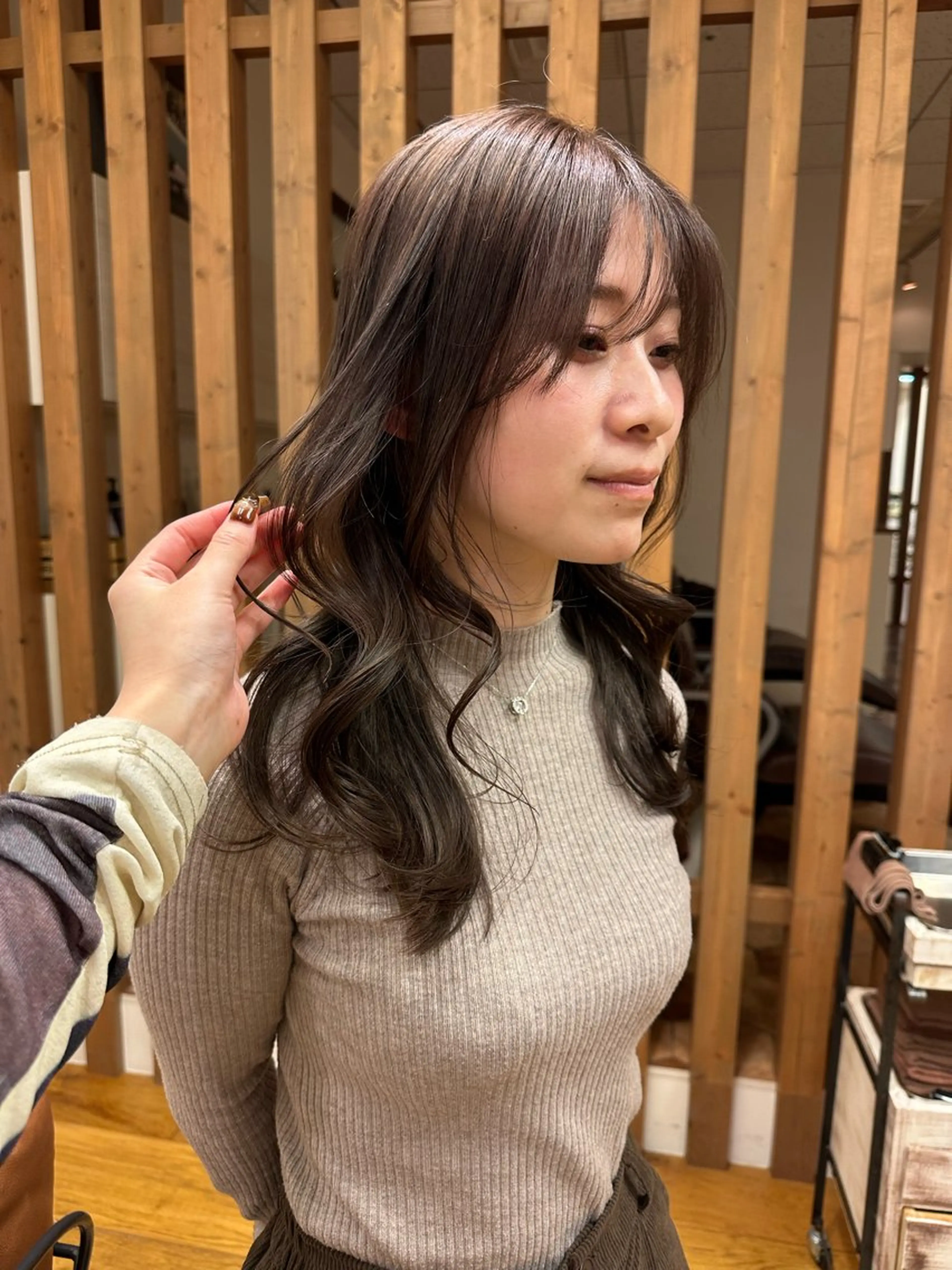 透明感カラー＋最高級Aujuaトリートメントの写真