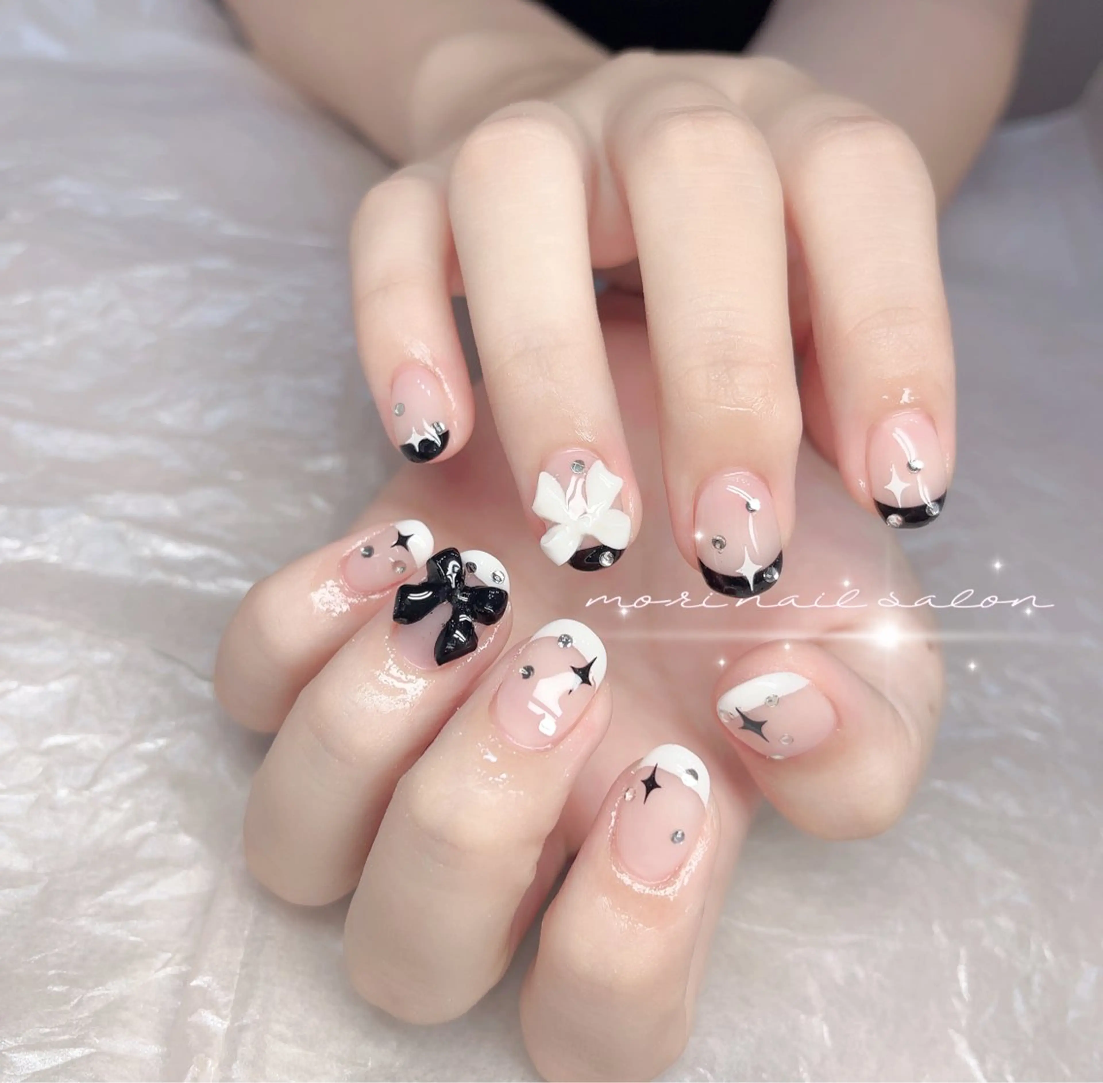 ネイル ハンドネイル 森 ネイルサロンのネイルデザイン