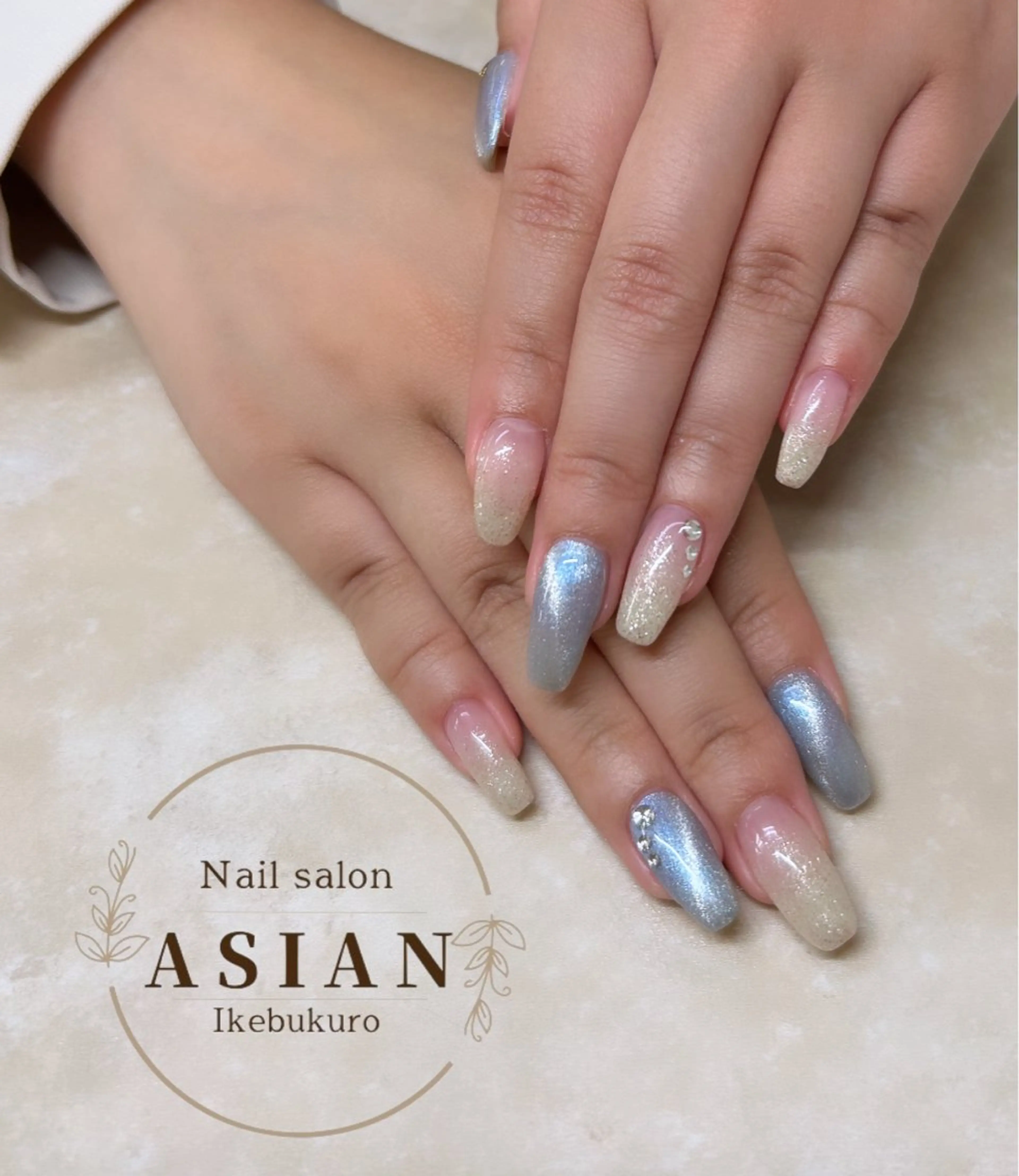 ネイル Nail&Hair Salon Asian 池袋店所属・U. azusa🪷のネイルデザイン