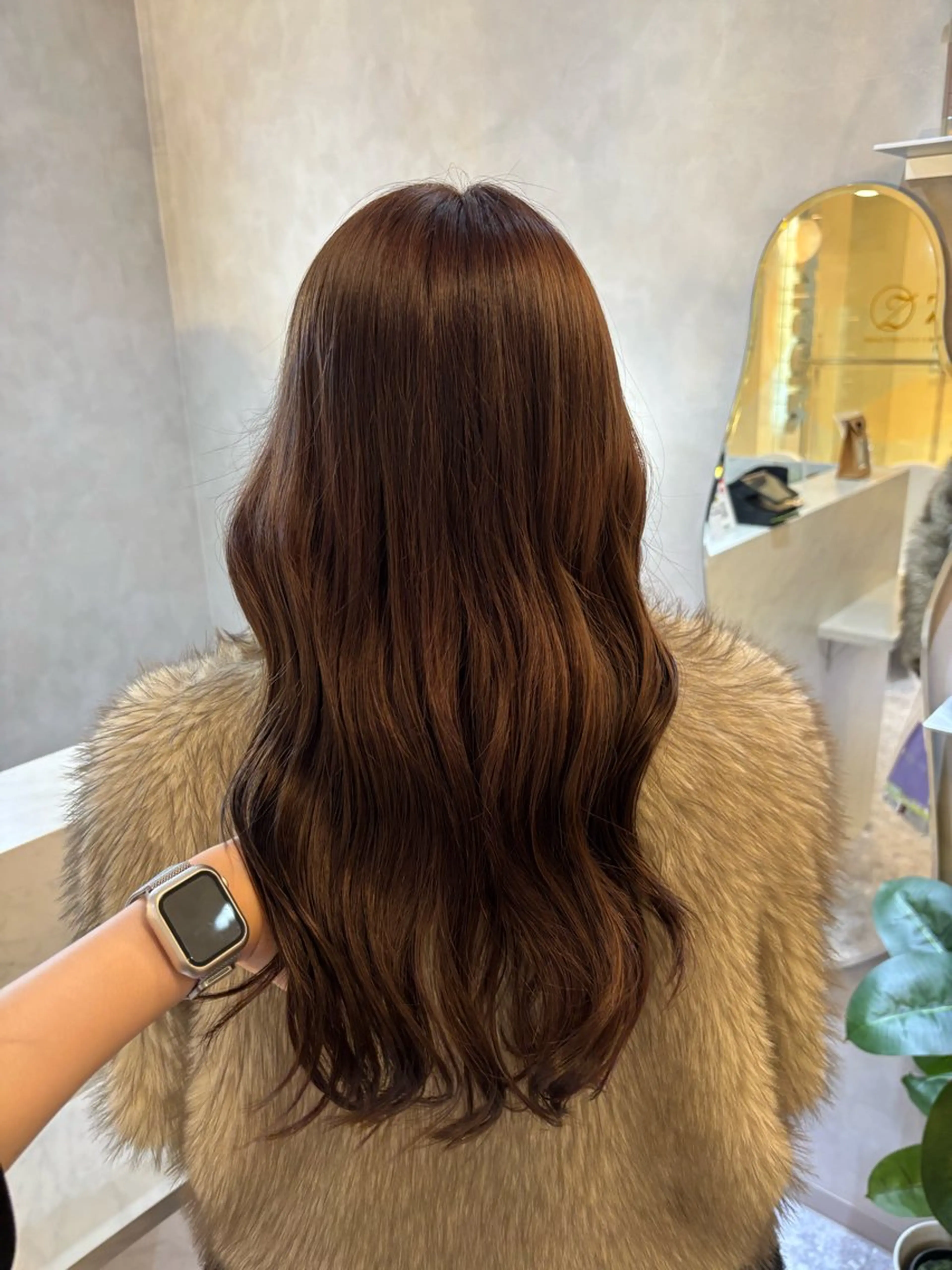 カラー ヘアカラー トリートメント zina karin୨୧˙˳⋆のヘアスタイル