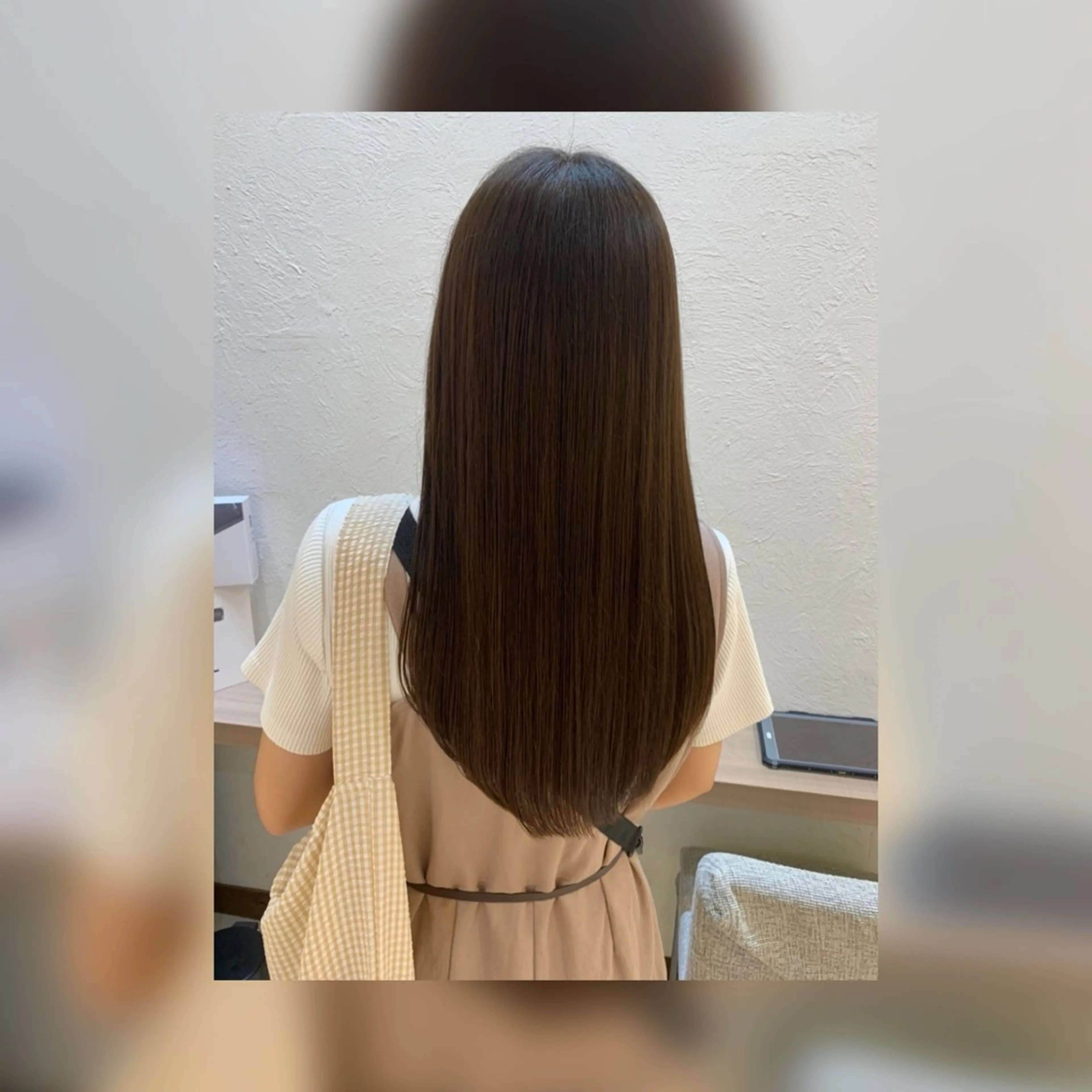 ロング カラー 艶質改善/縮毛矯正 ササキナツミのヘアスタイル