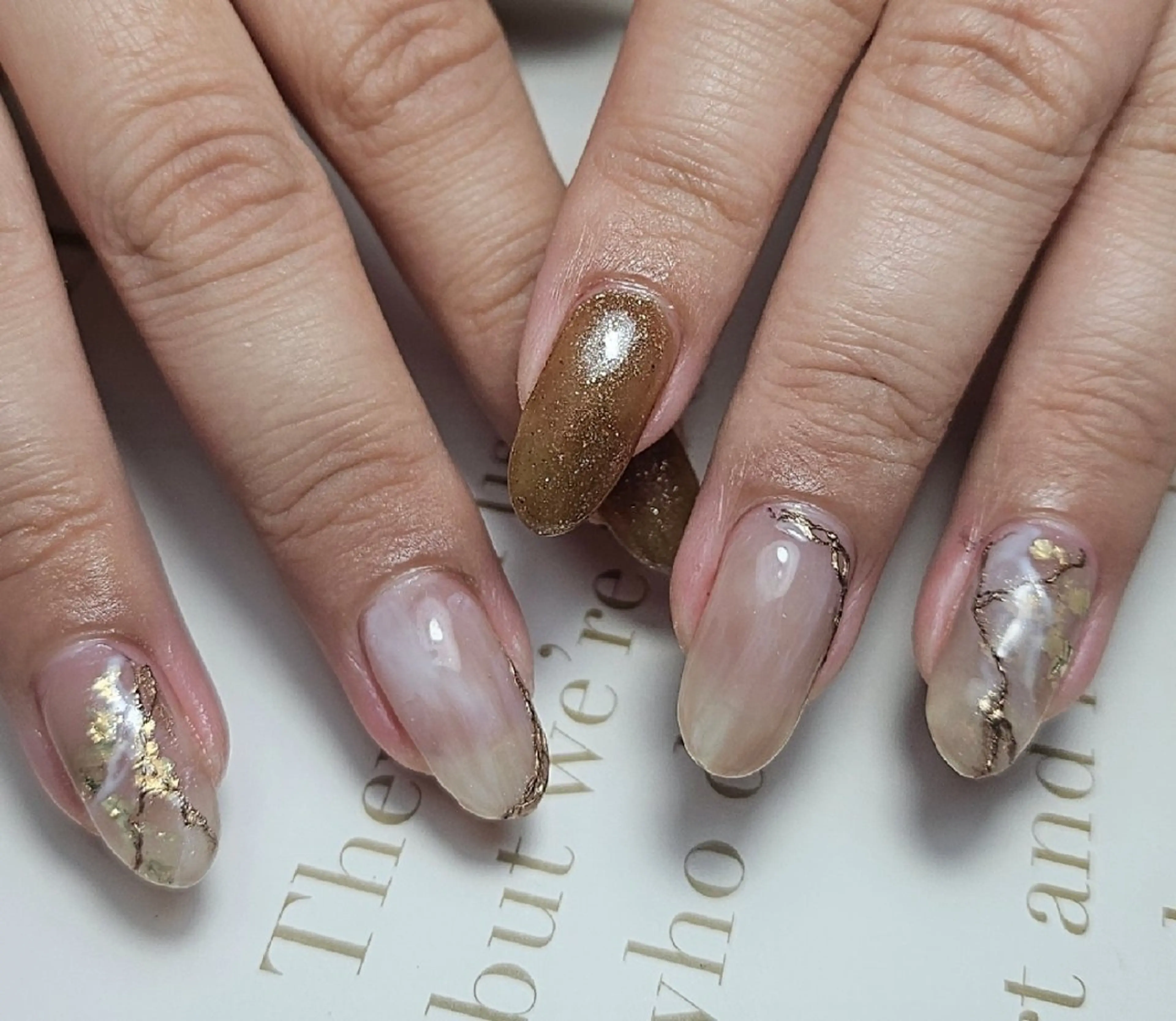 ネイル ニュアンスネイル ハンドネイル Noah'snail   のネイルデザイン