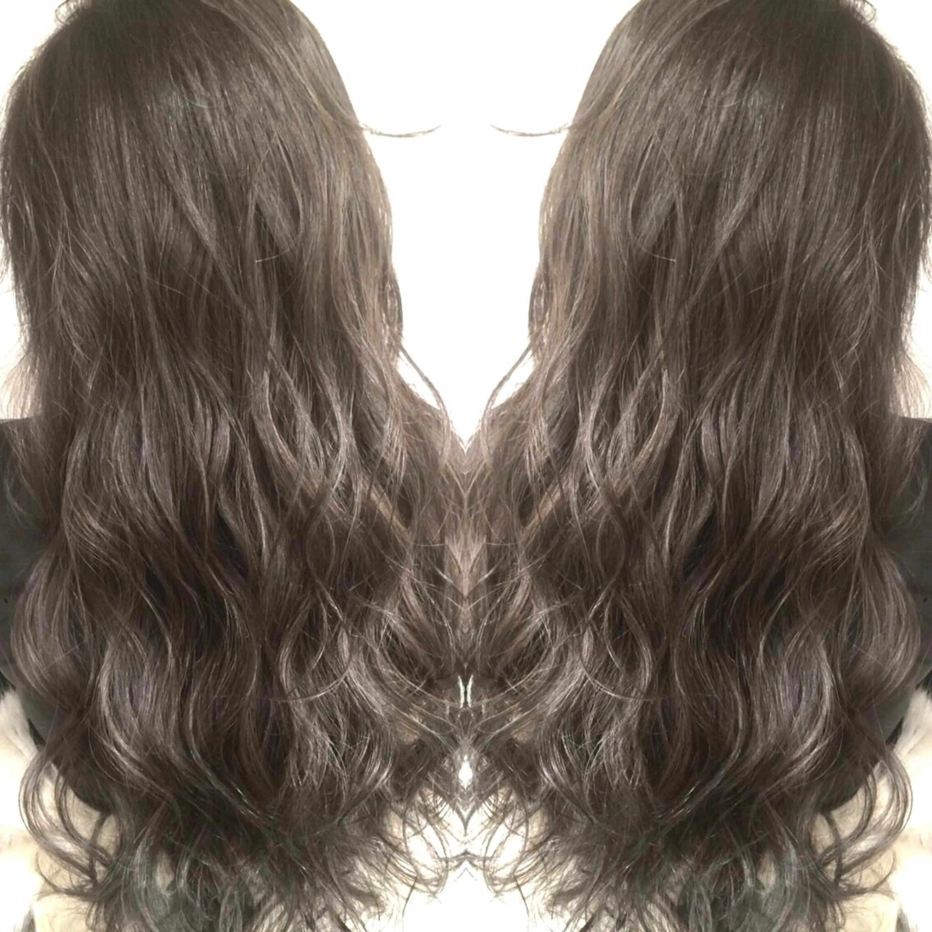 ロング カラー ハイライトカラー 3Dハイライト ハイライト ヘアカラー トリートメント 井上 一平のヘアスタイル