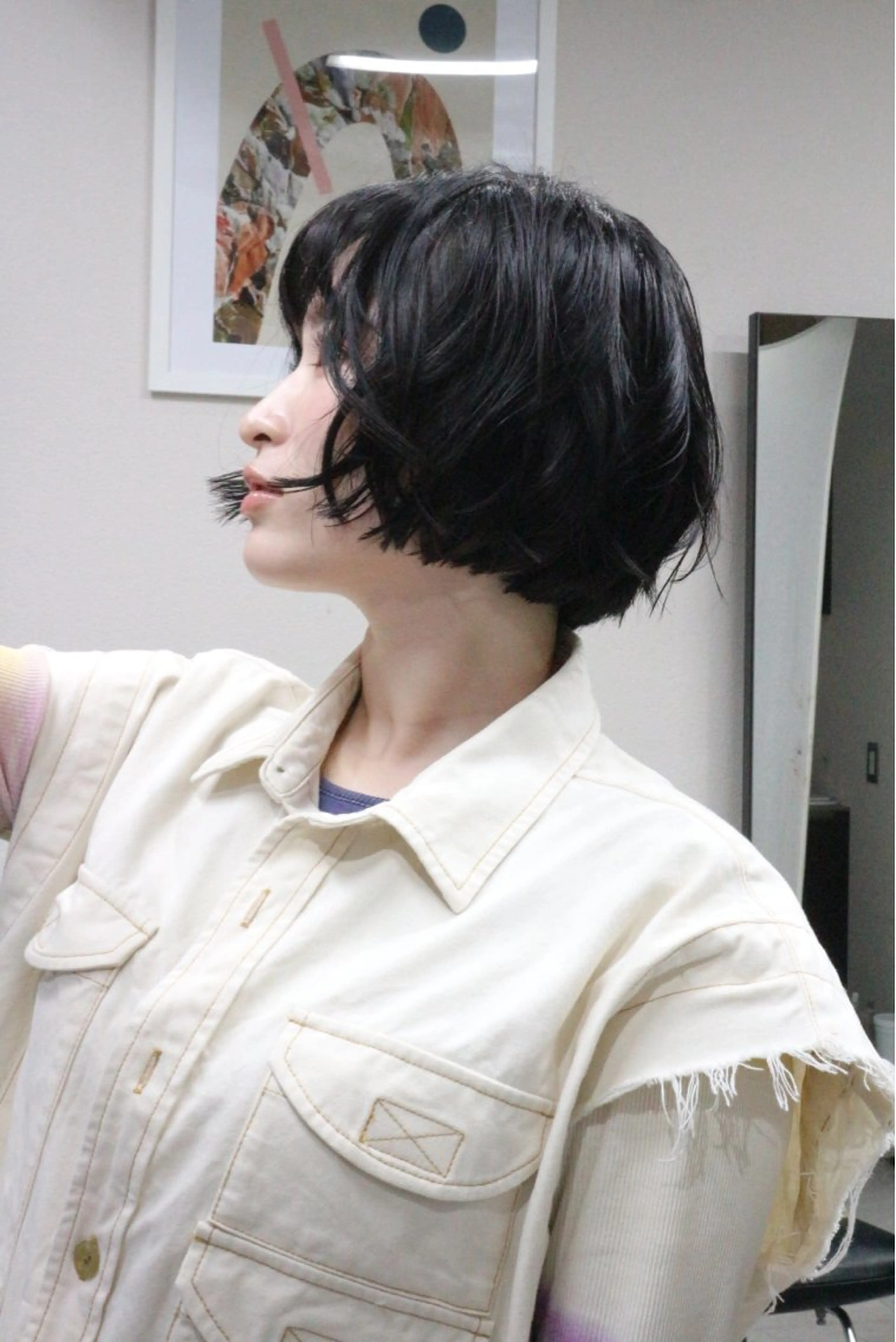 ショート カラー DOULAQ所属・AKO .のヘアスタイル