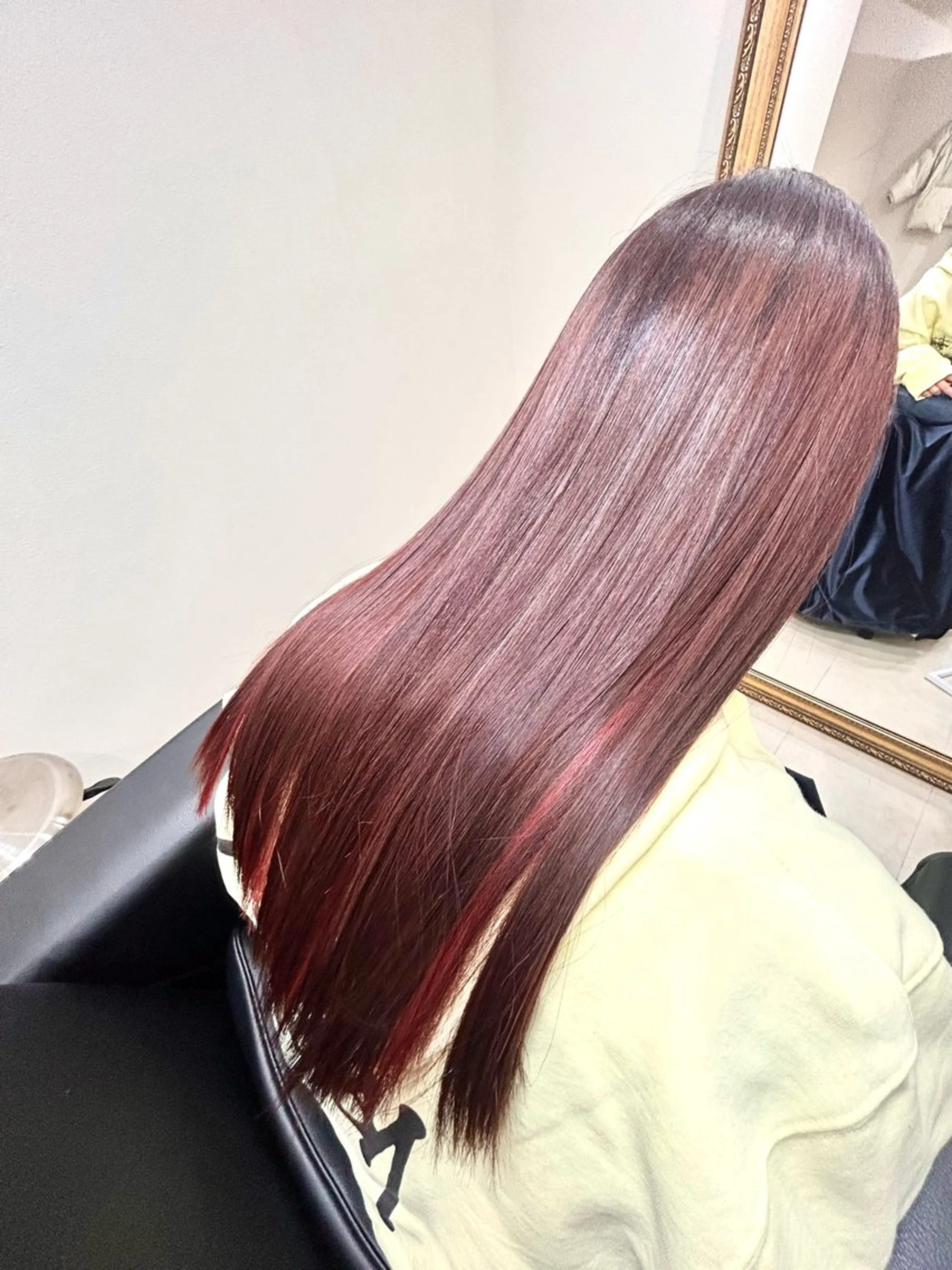 ロング カラー 髪質改善サロン🌈 fee北千住　盛田のヘアスタイル