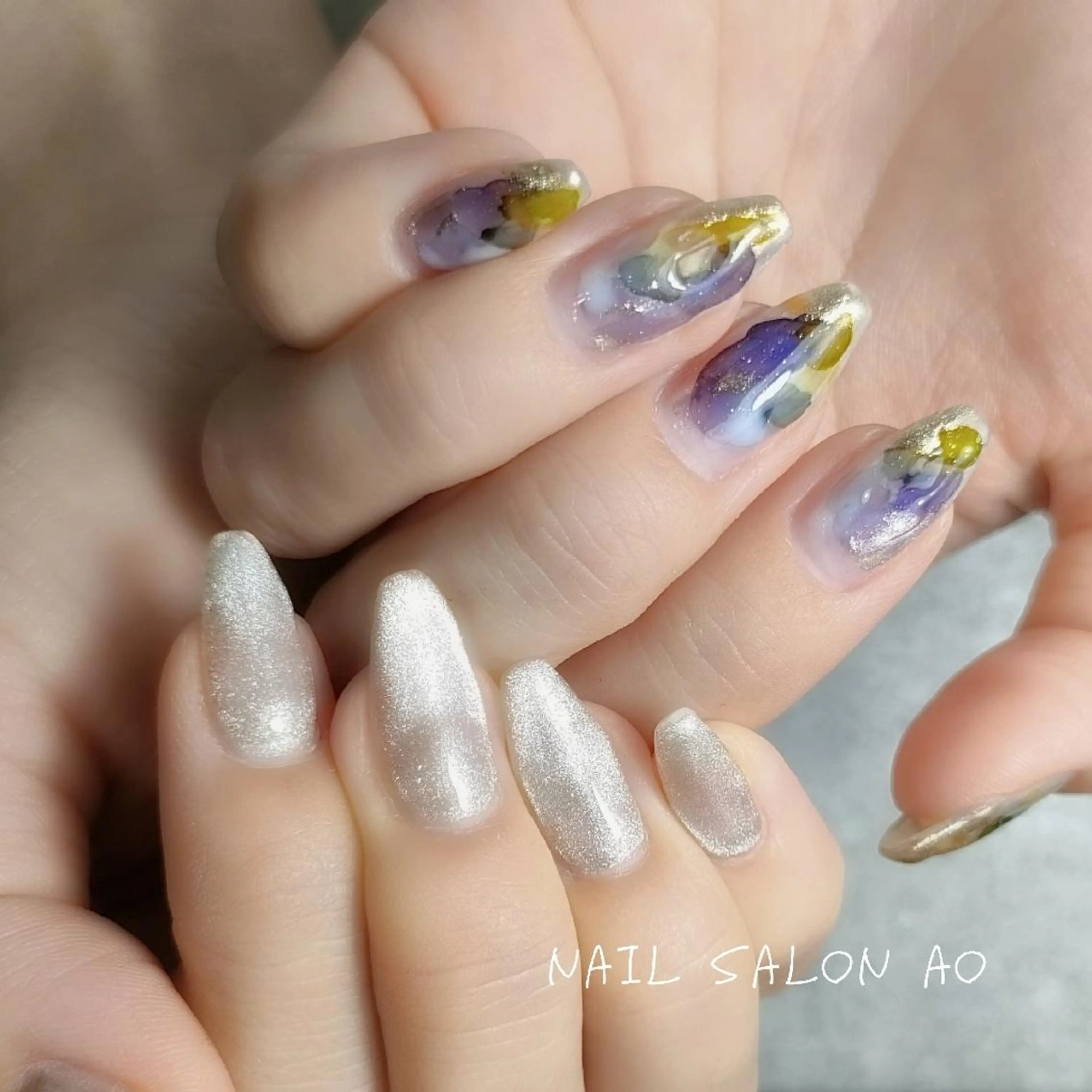 ネイル Nail Salon   AO✳Emiのネイルデザイン