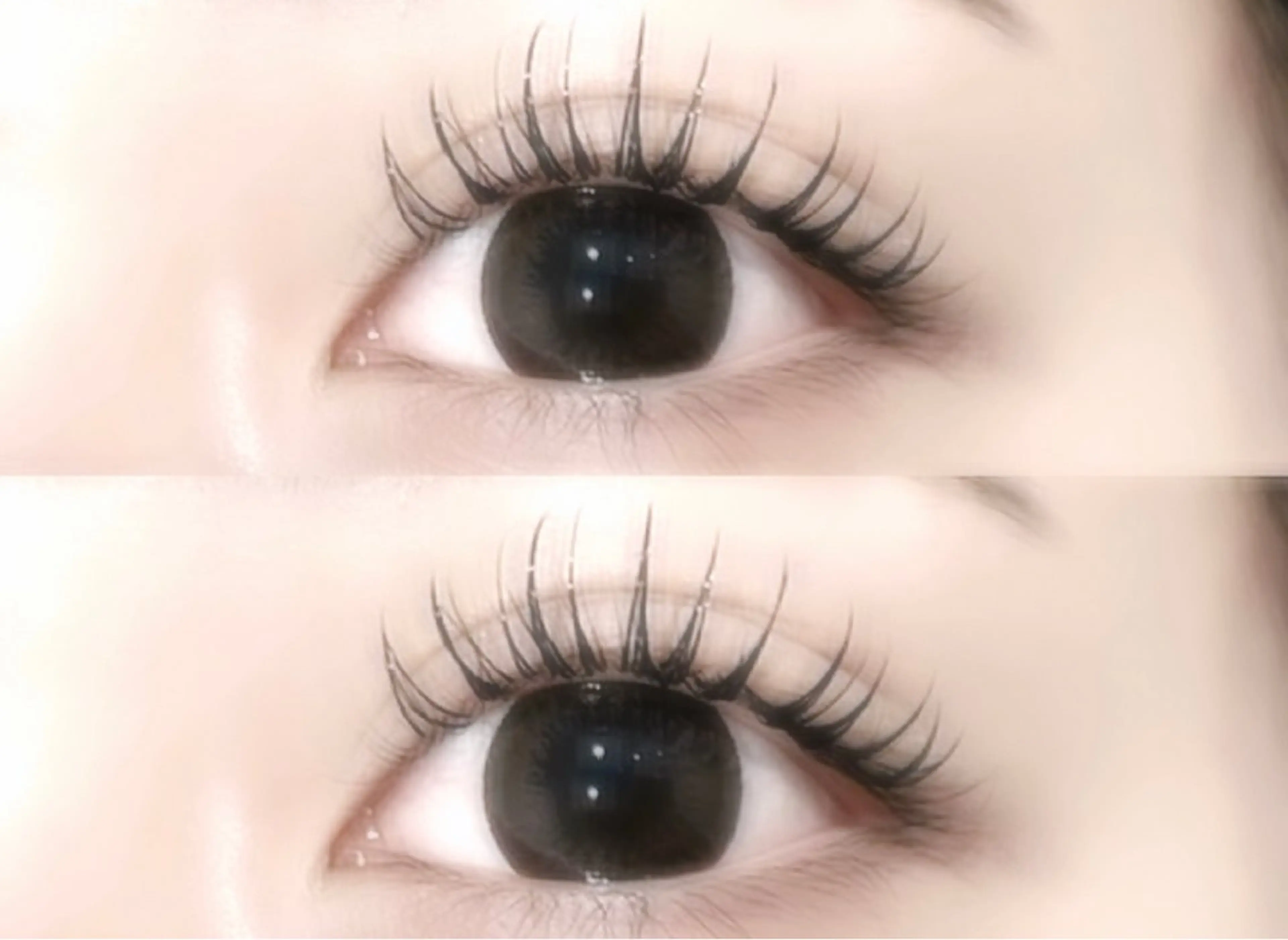 マツエク・マツパ eve🐰束間まつ毛 /透明感カラーのヘアスタイル