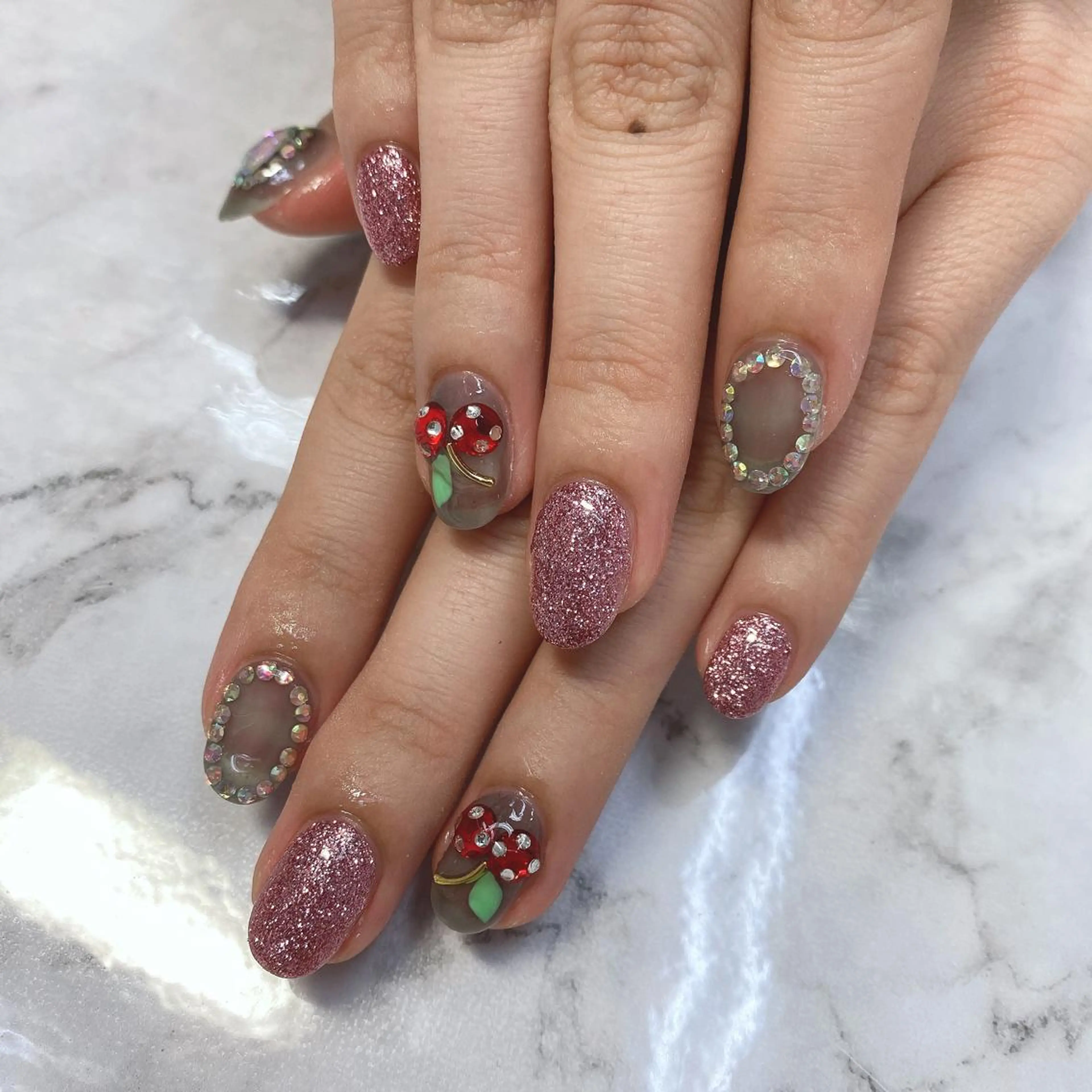 ネイル 春ネイル NORA nail UMEDAのネイルデザイン