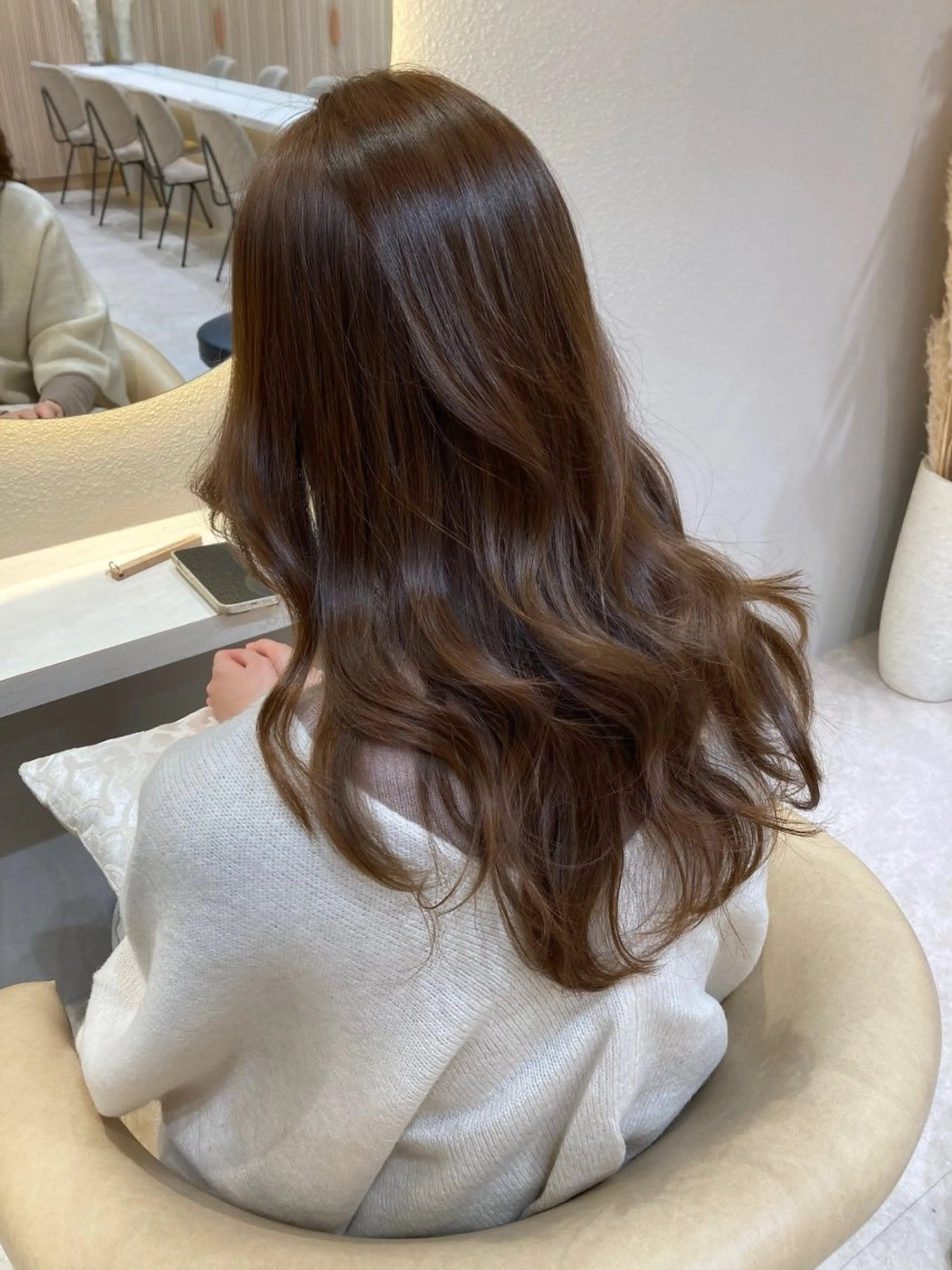 ロング ヘアカラー トリートメント 🩵縮毛矯正・ボブ 岩原朋也🩵のヘアスタイル