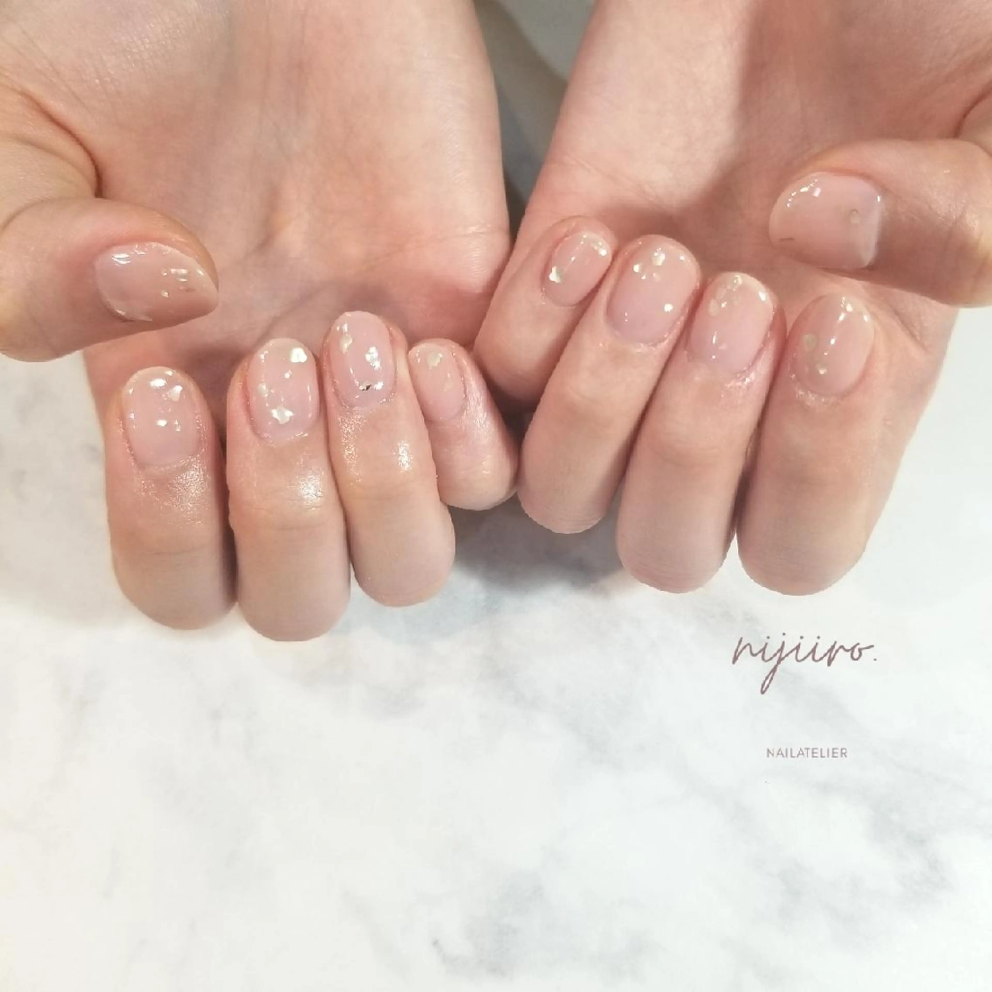 ネイル ハンドネイル nailatelier nijiiro.所属・nijiiro🌈 サトウのネイルデザイン