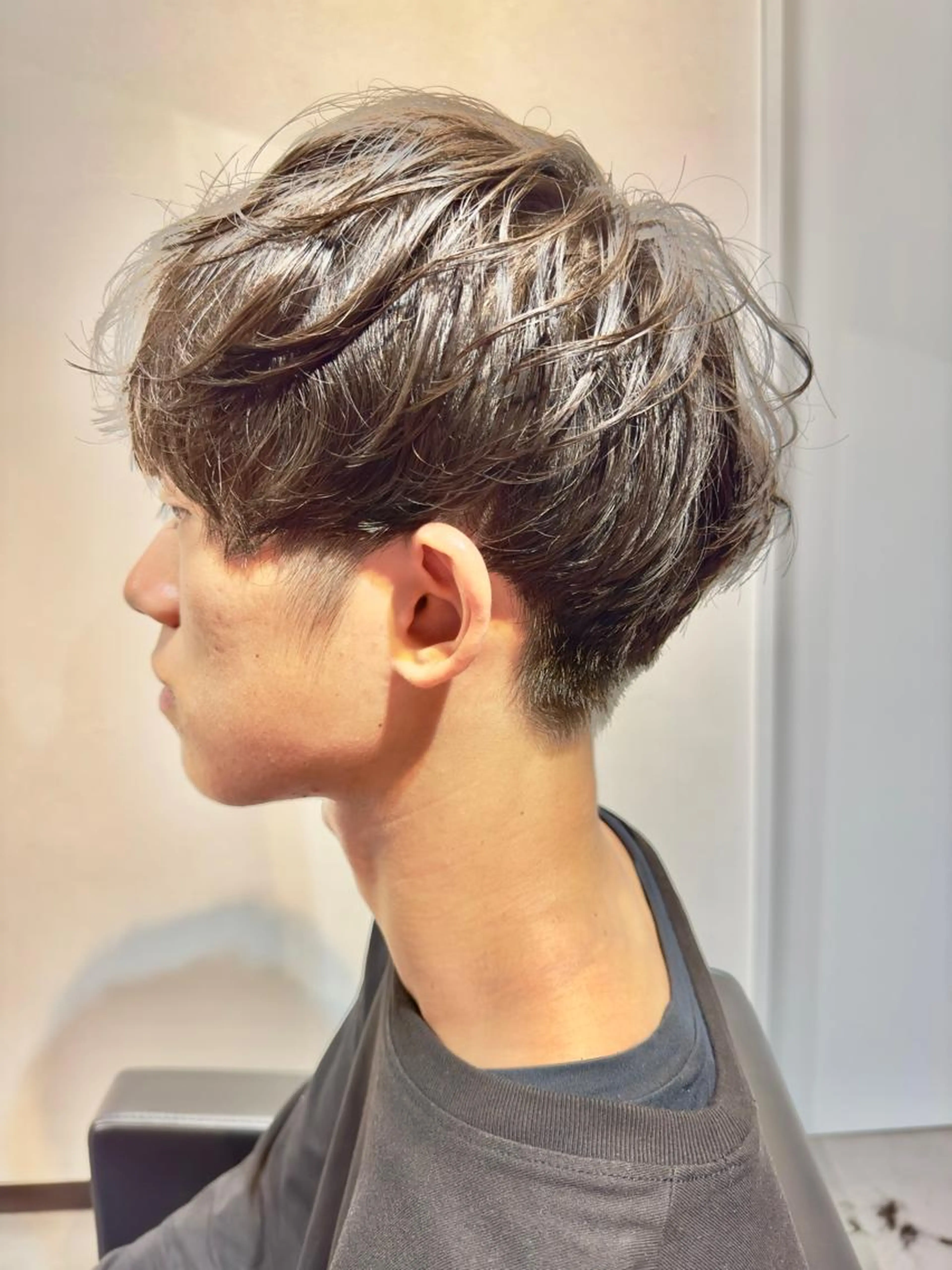 艶カラー＋パーマ＋1ステップtreatment【ツイスト系スパイラル系＋3300】の写真