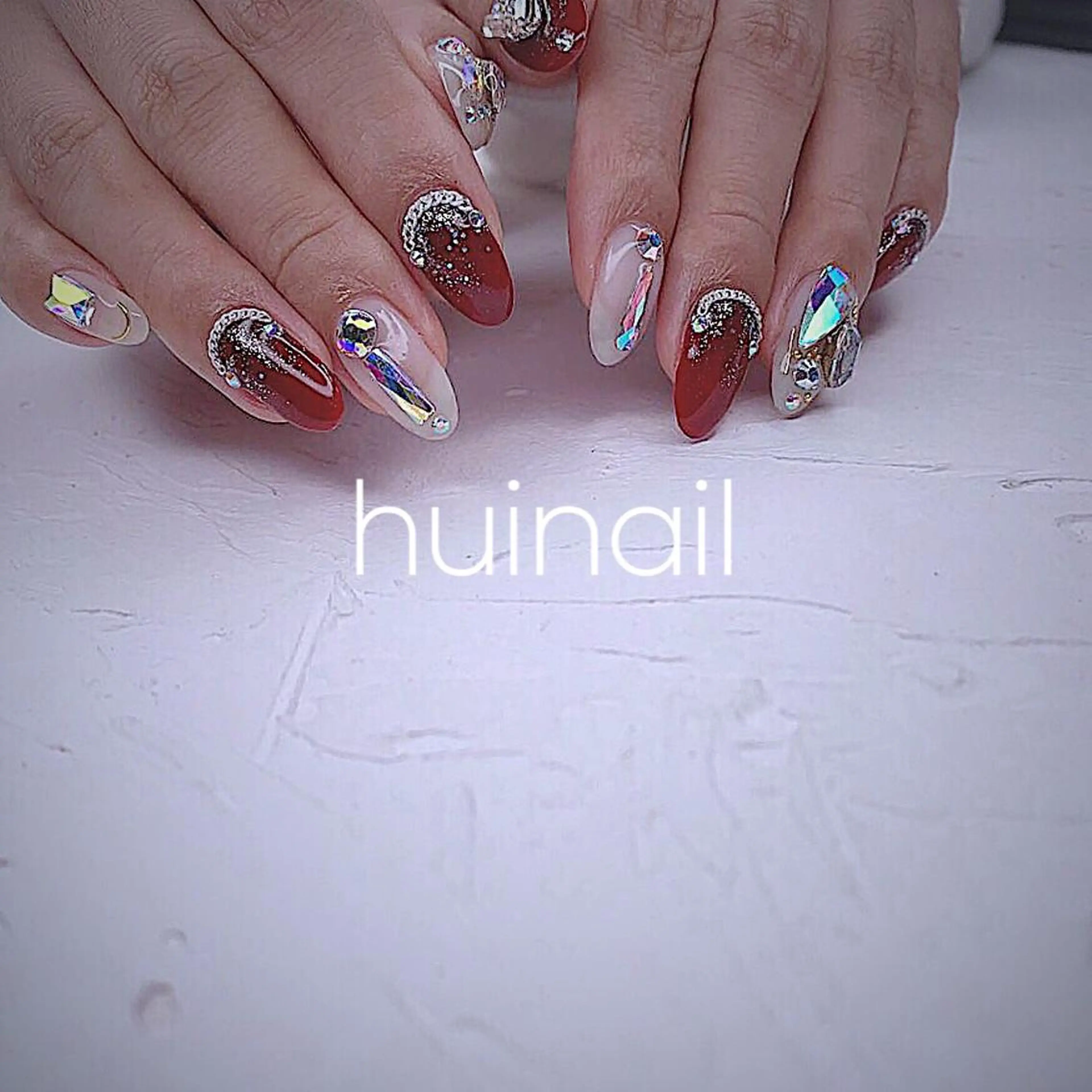 ミディアム めぐみのネイルサロン 惠のネイルデザイン